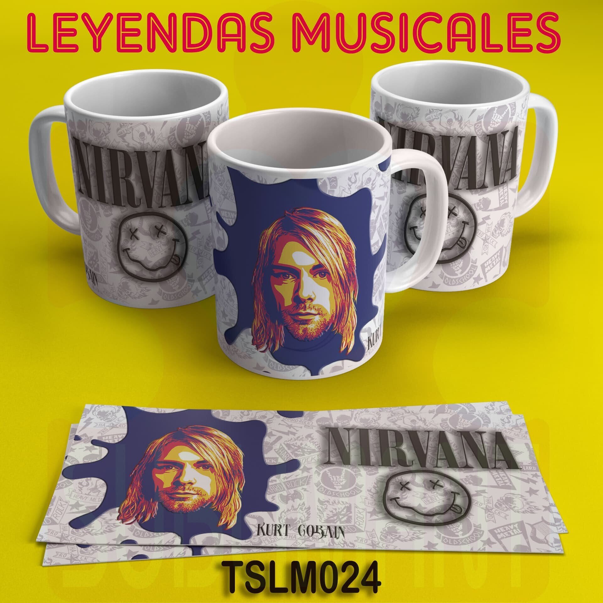 Tazas LEYENDAS MUSICALES - 24
