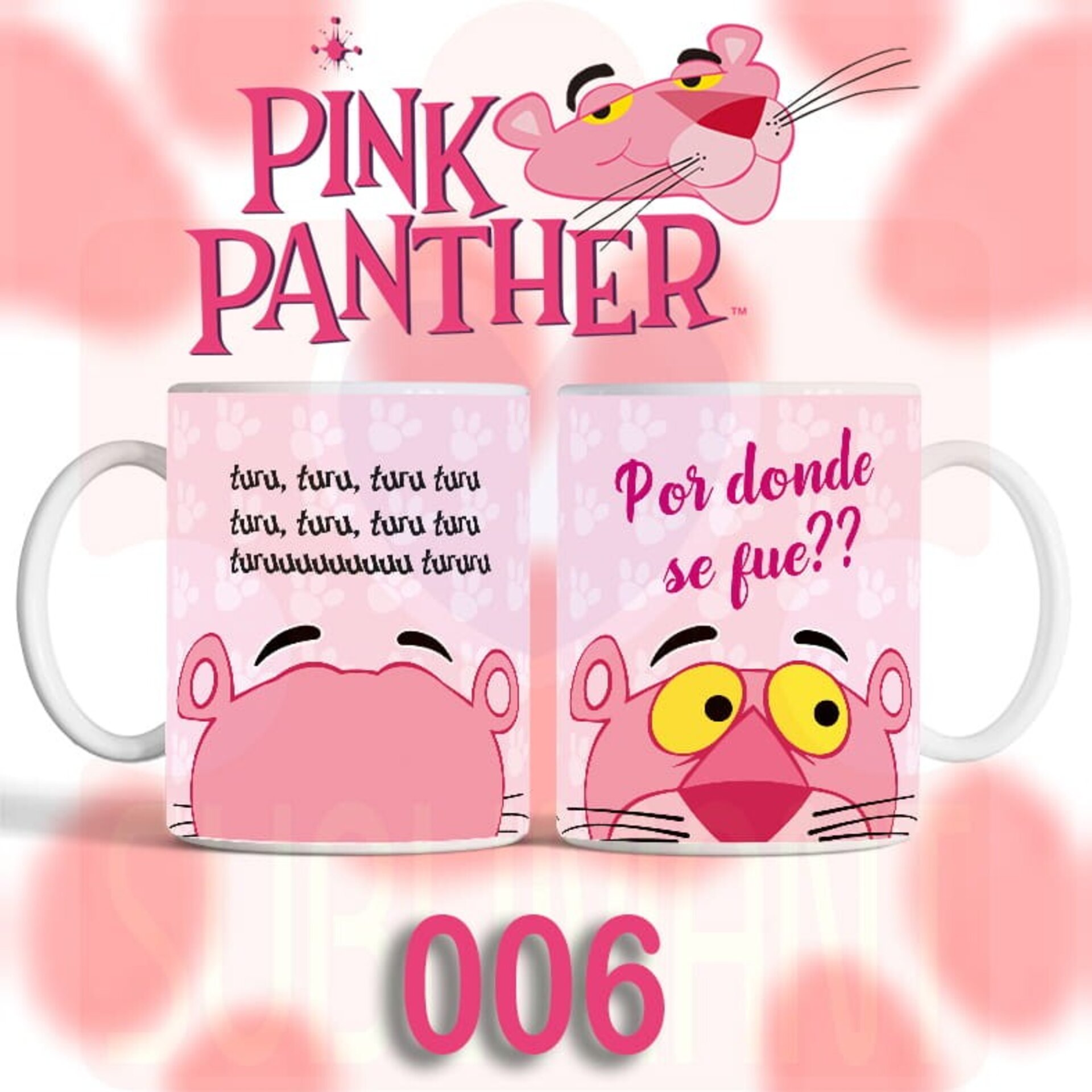 Tazas PANTERA ROSA - 6