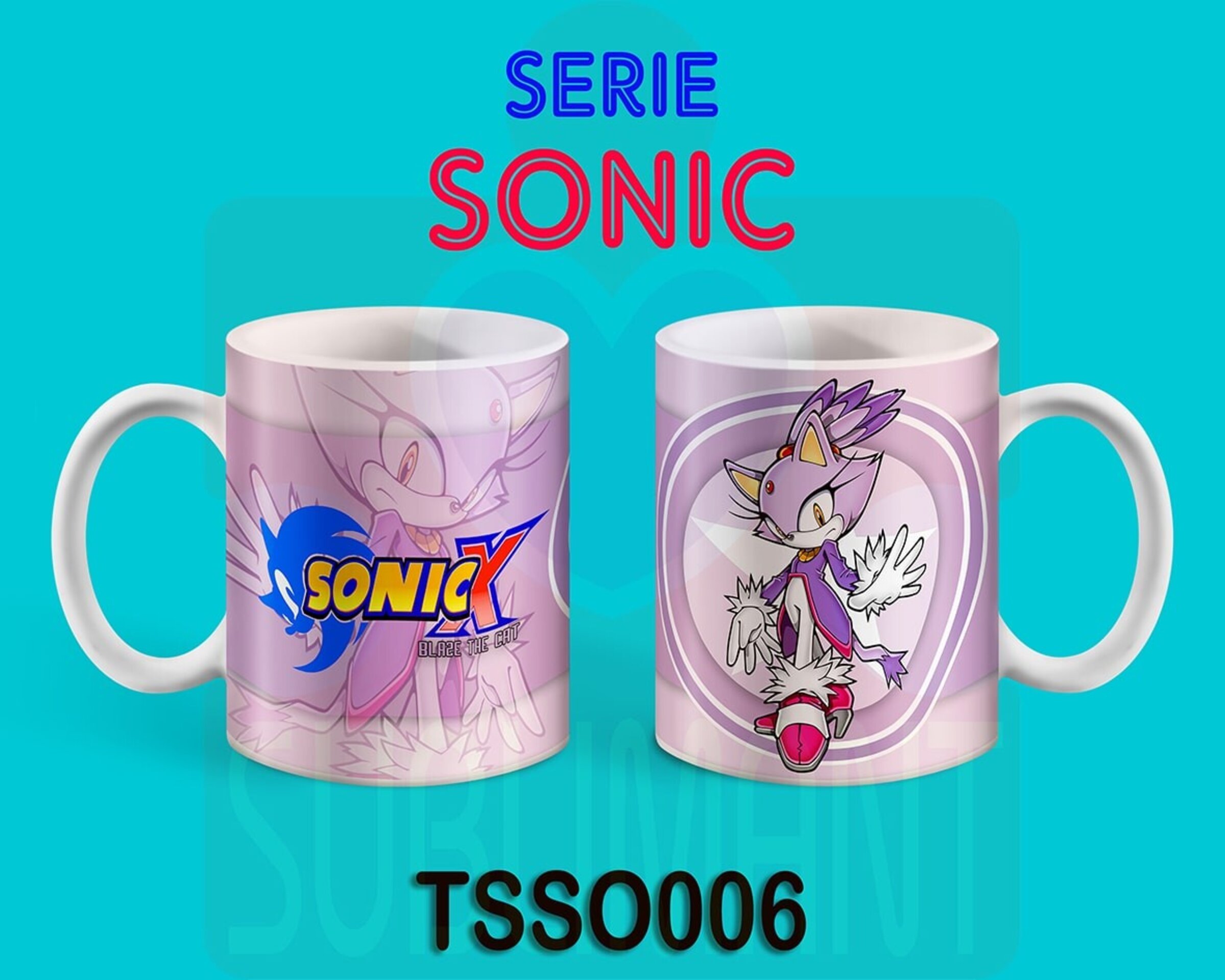 Tazas SONIC GAMES - 6