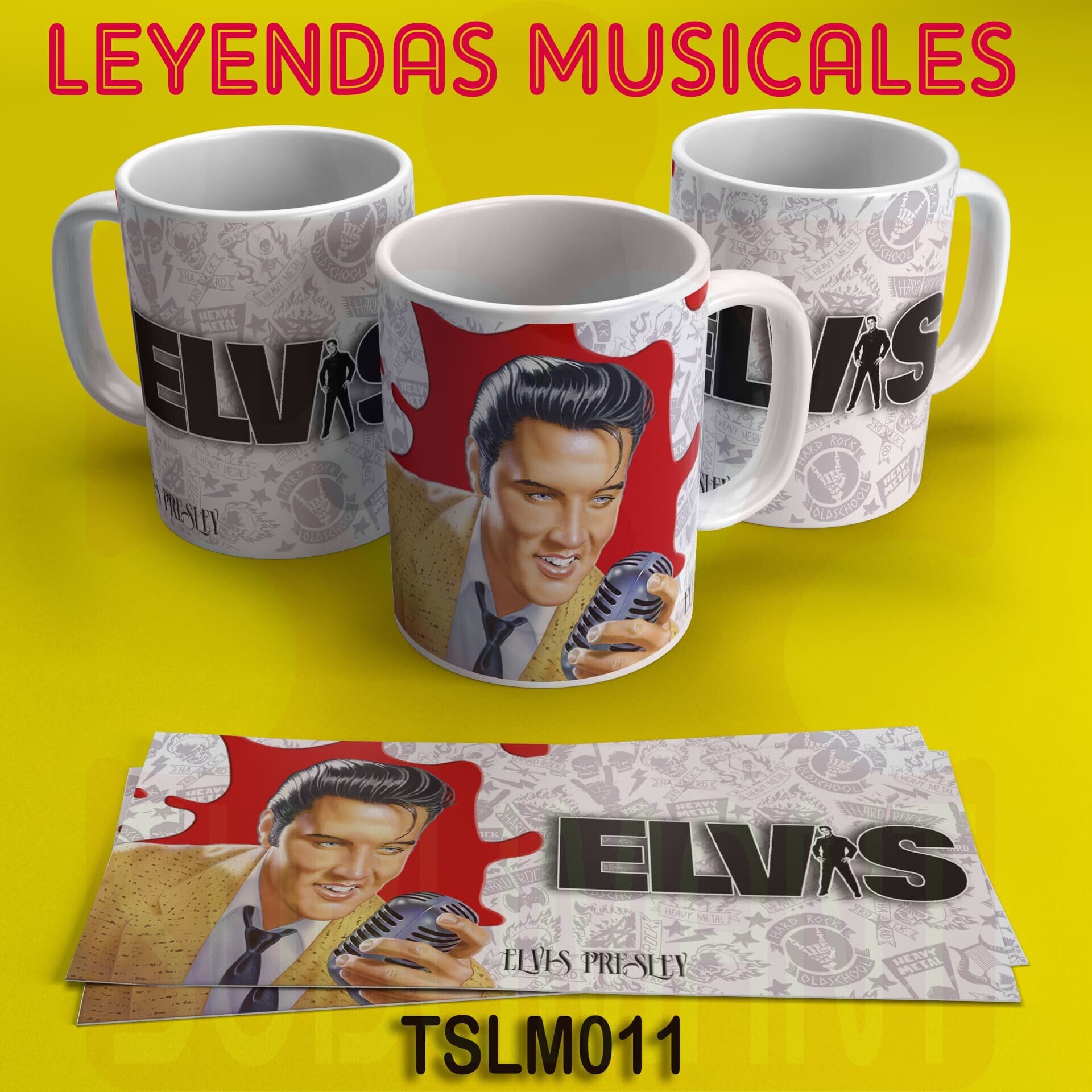 Tazas LEYENDAS MUSICALES - 11