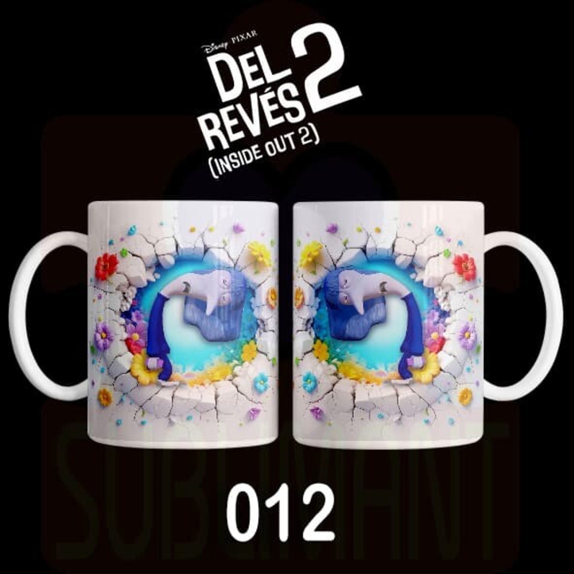 Tazas DEL REVÉS 2 - Inside Out - 12