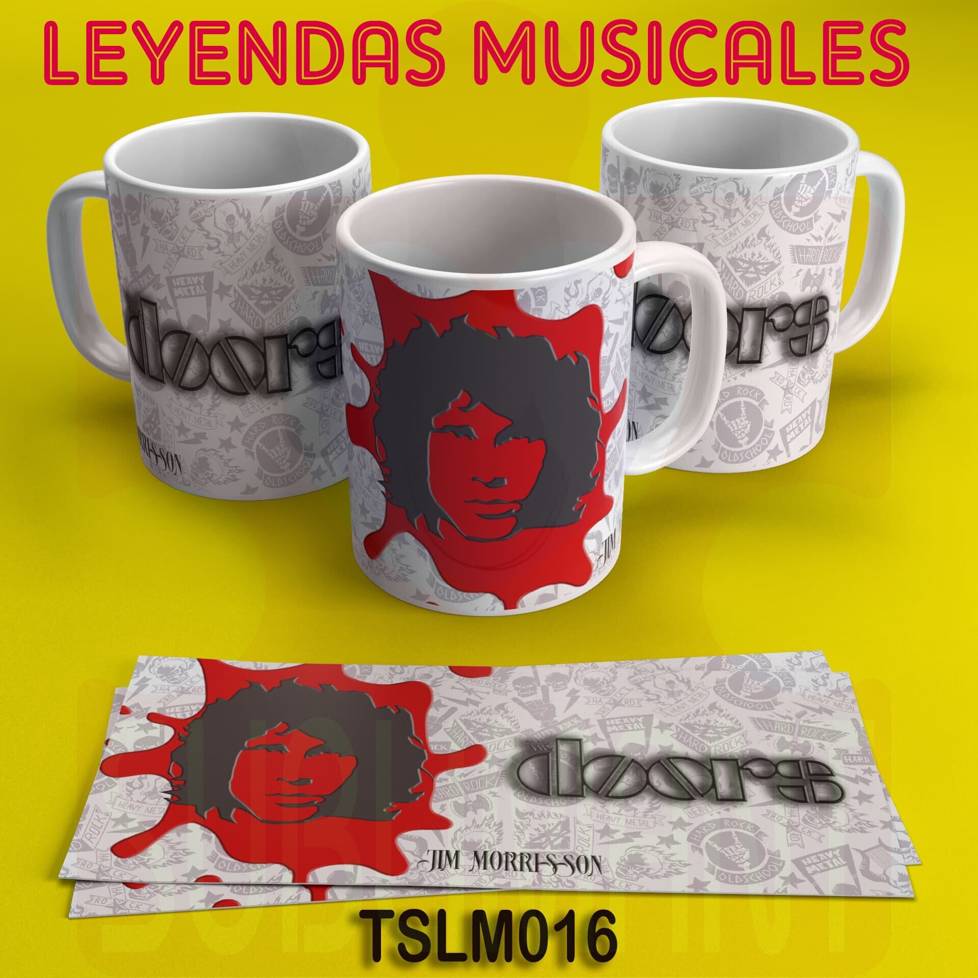 Tazas LEYENDAS MUSICALES - 16