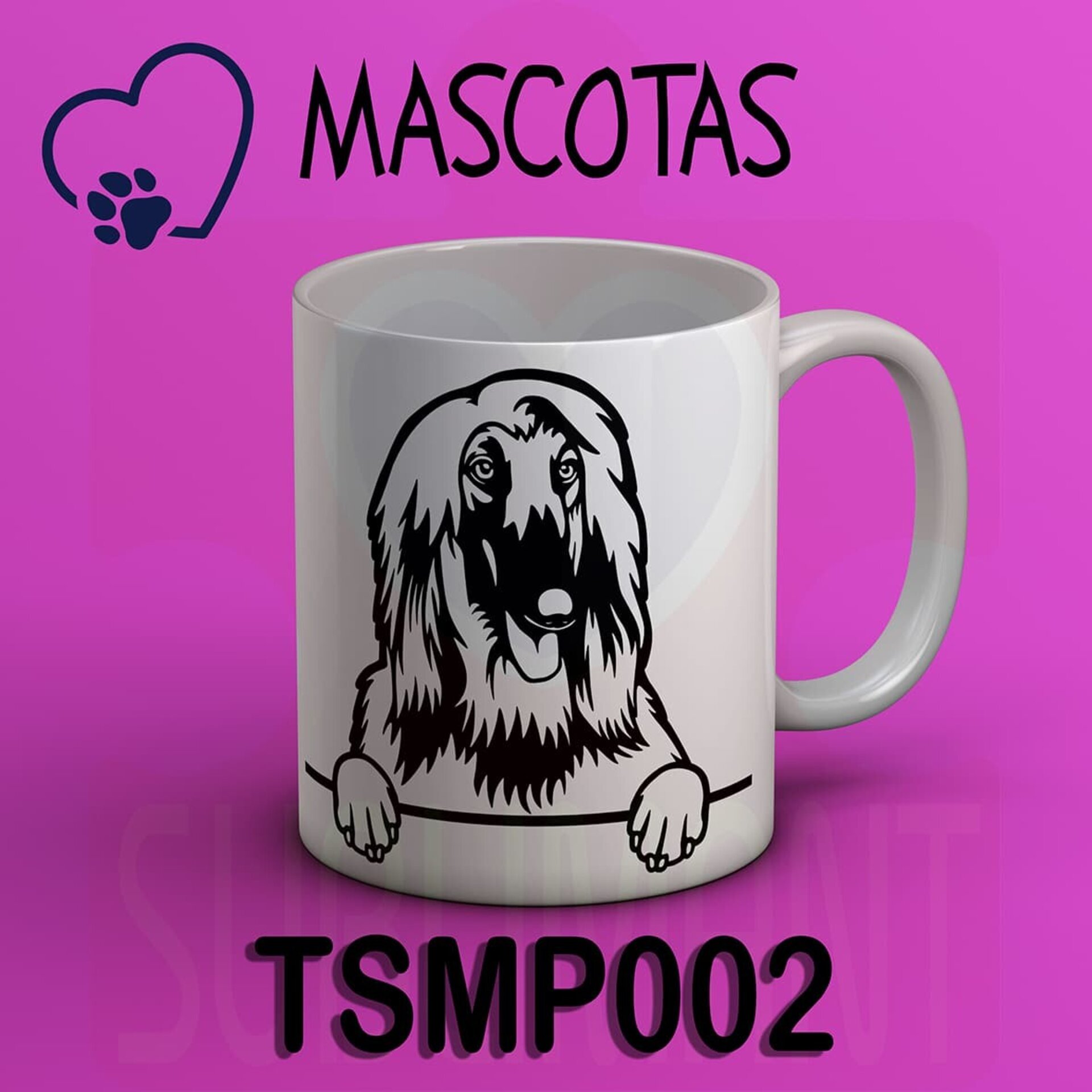 Tazas MASCOTAS PERROS (modelos de 001 al 050) - 2