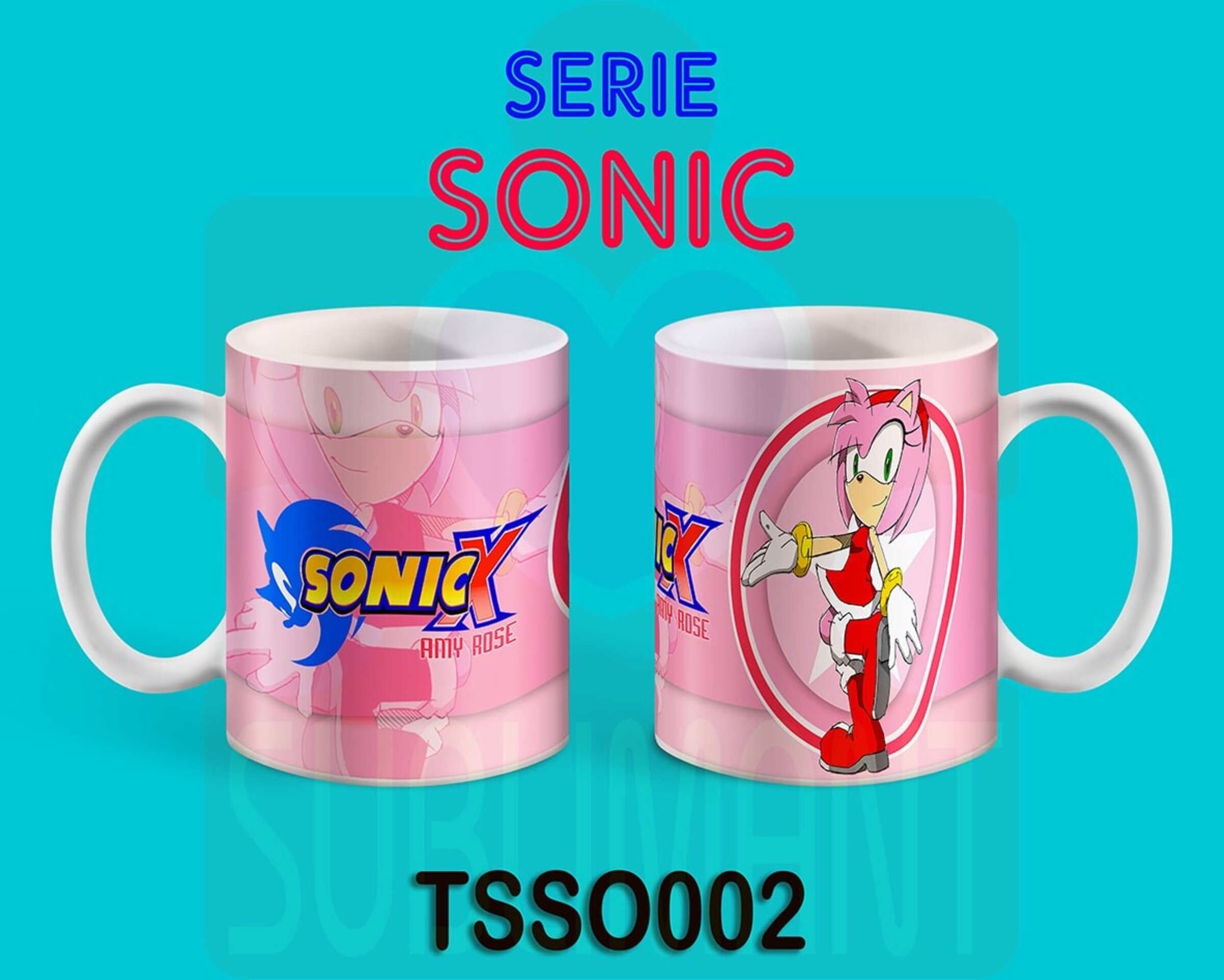 Tazas SONIC GAMES - 2