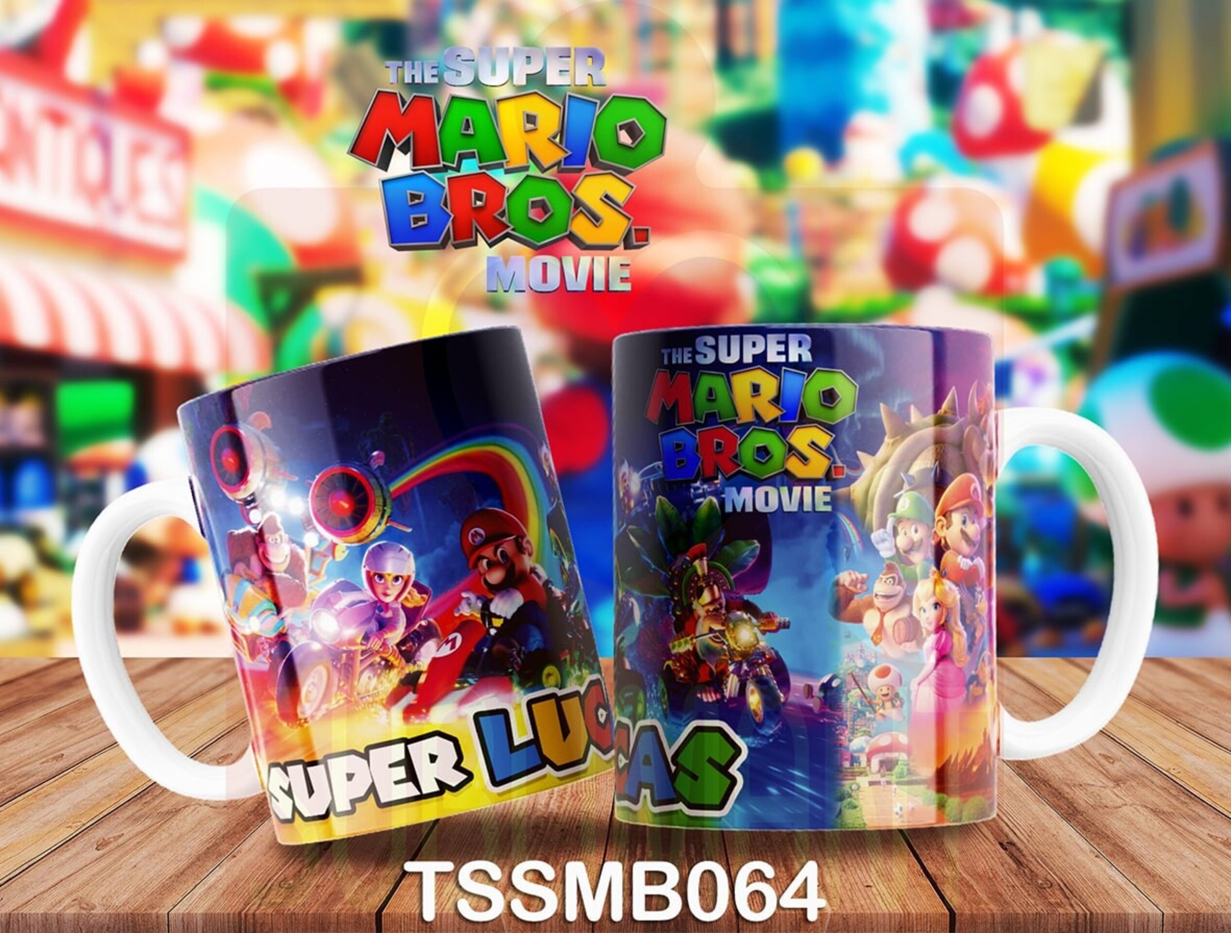 Tazas MARIO BROS - 64