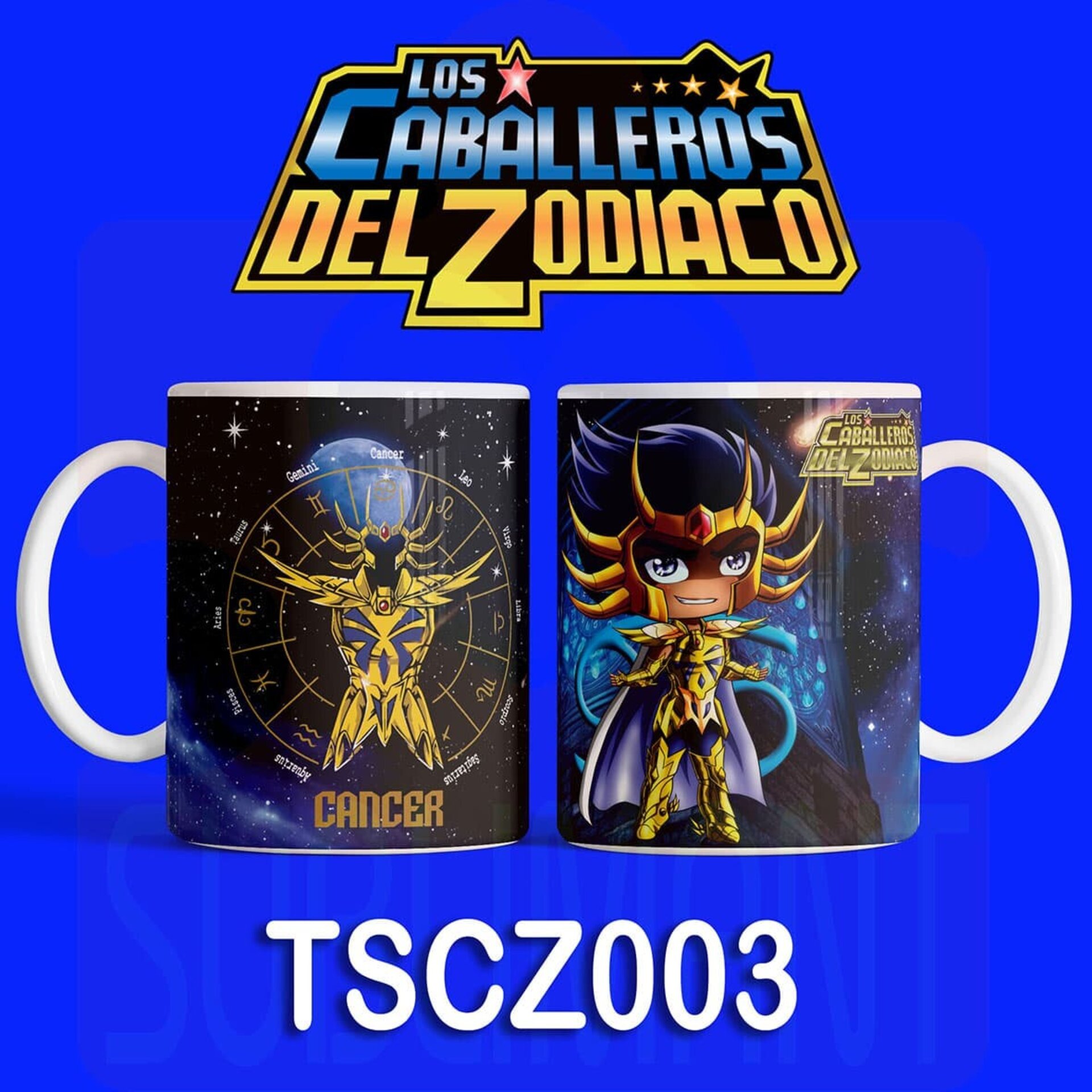 Tazas CABALLEROS DEL ZODIACO - 3