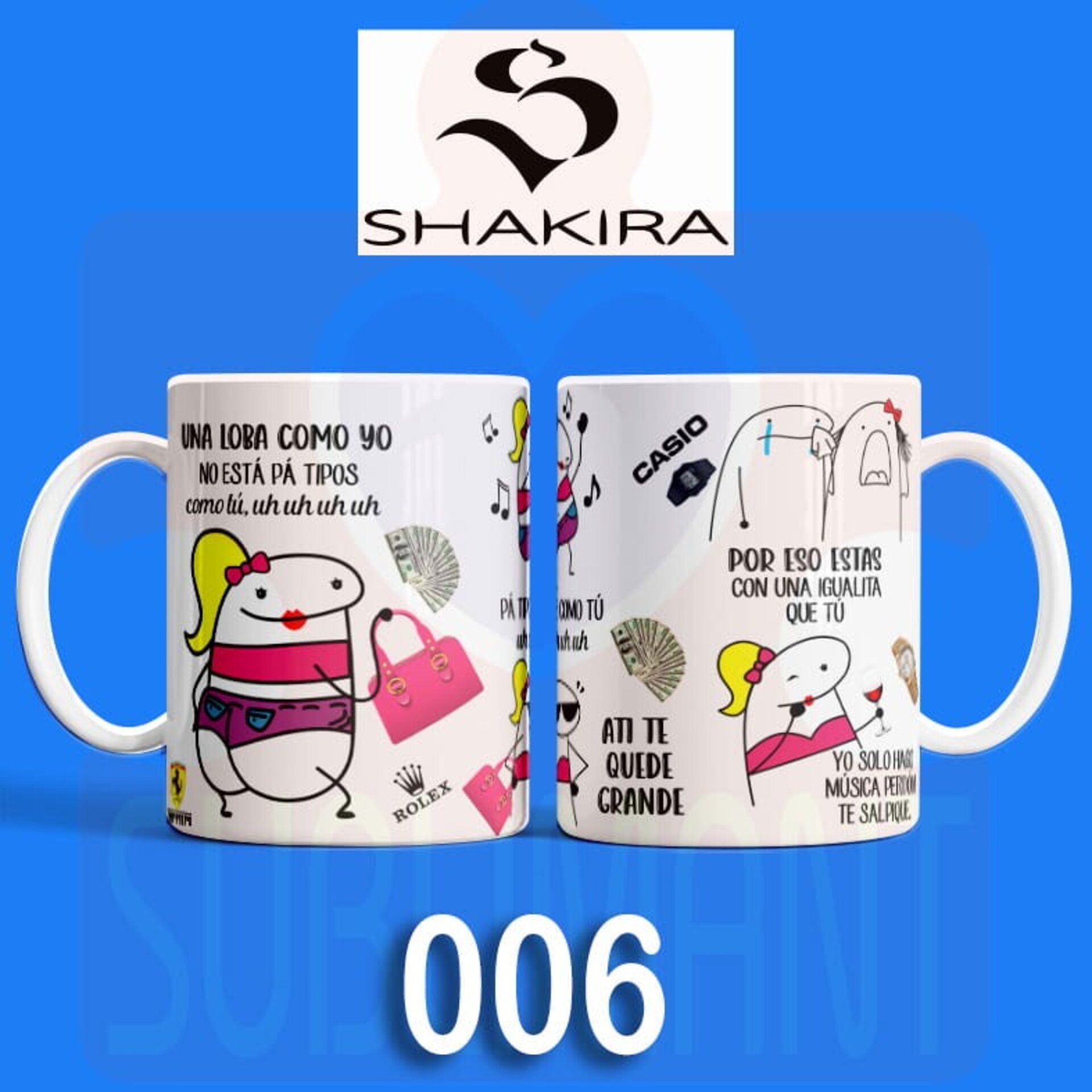 Tazas SHAKIRA - 6