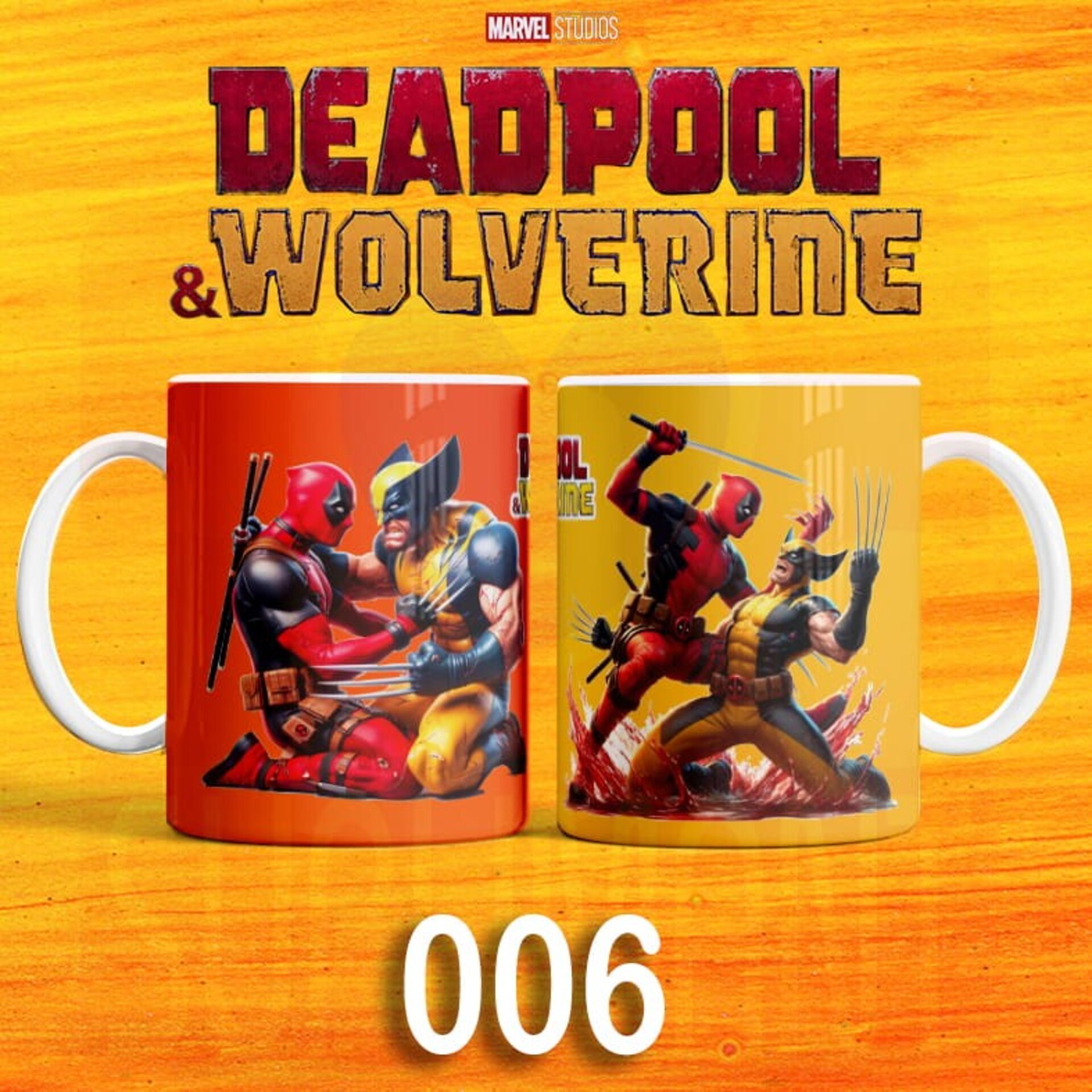 Tazas DEADPOOL & WOLVERINE - 6