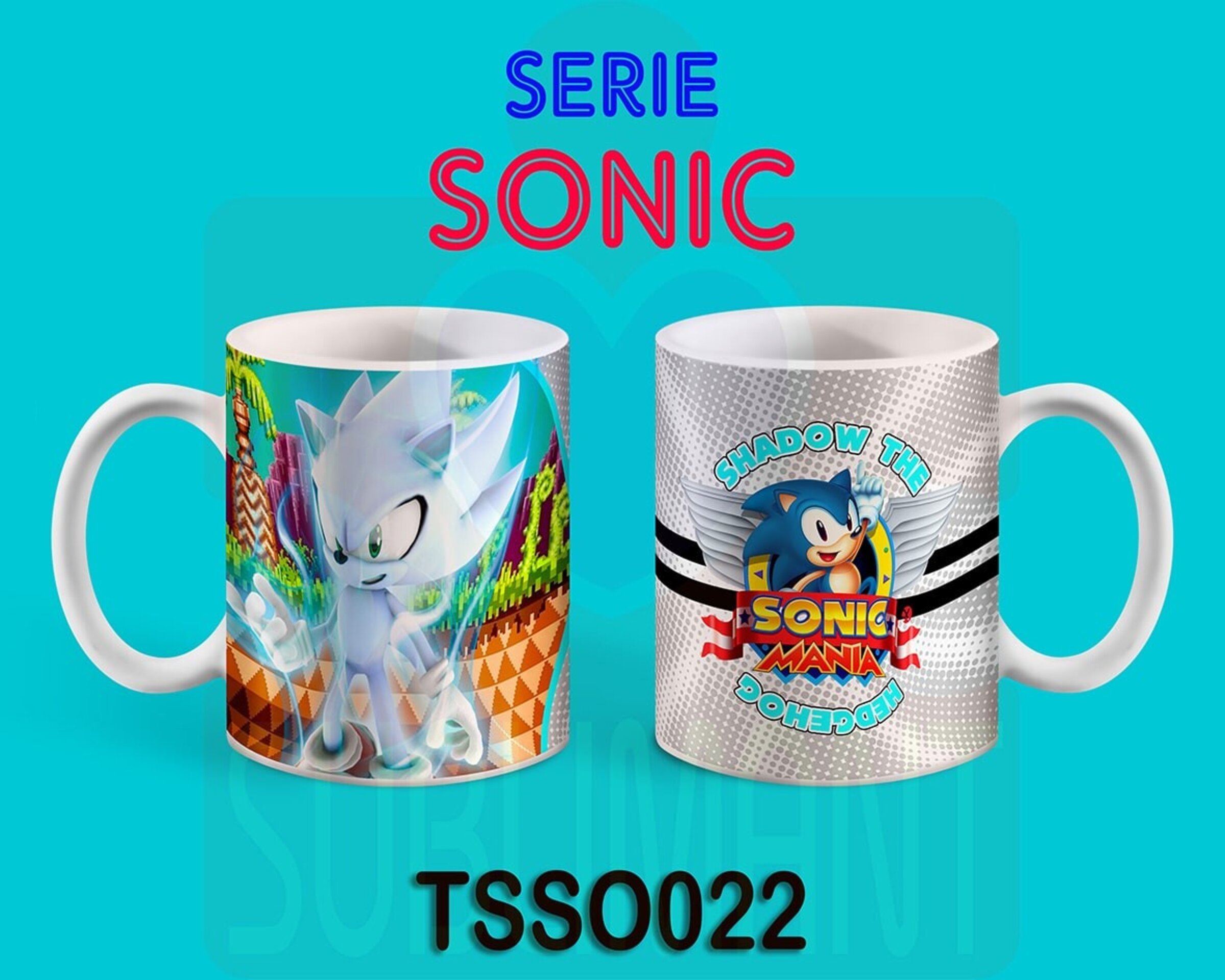 Tazas SONIC GAMES - 22