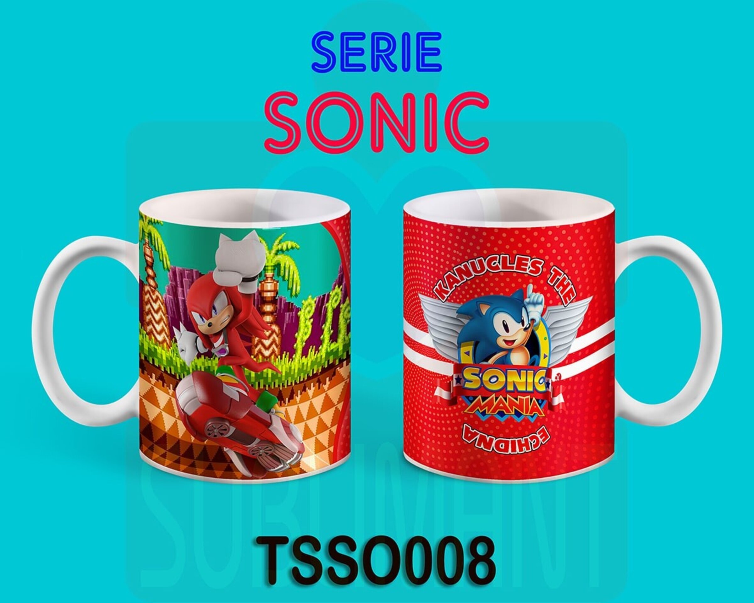 Tazas SONIC GAMES - 8