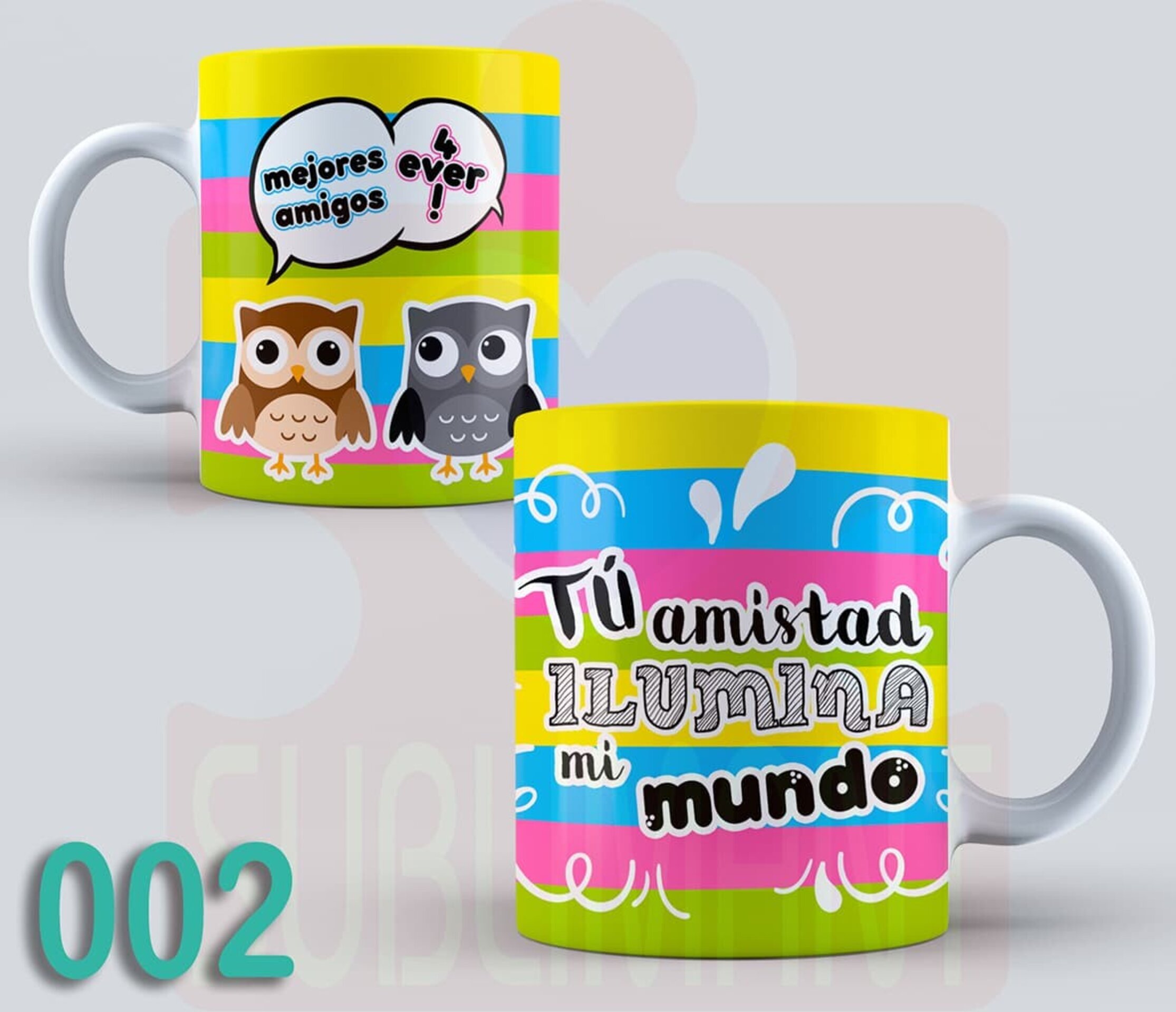 Tazas AMISTAD - 2