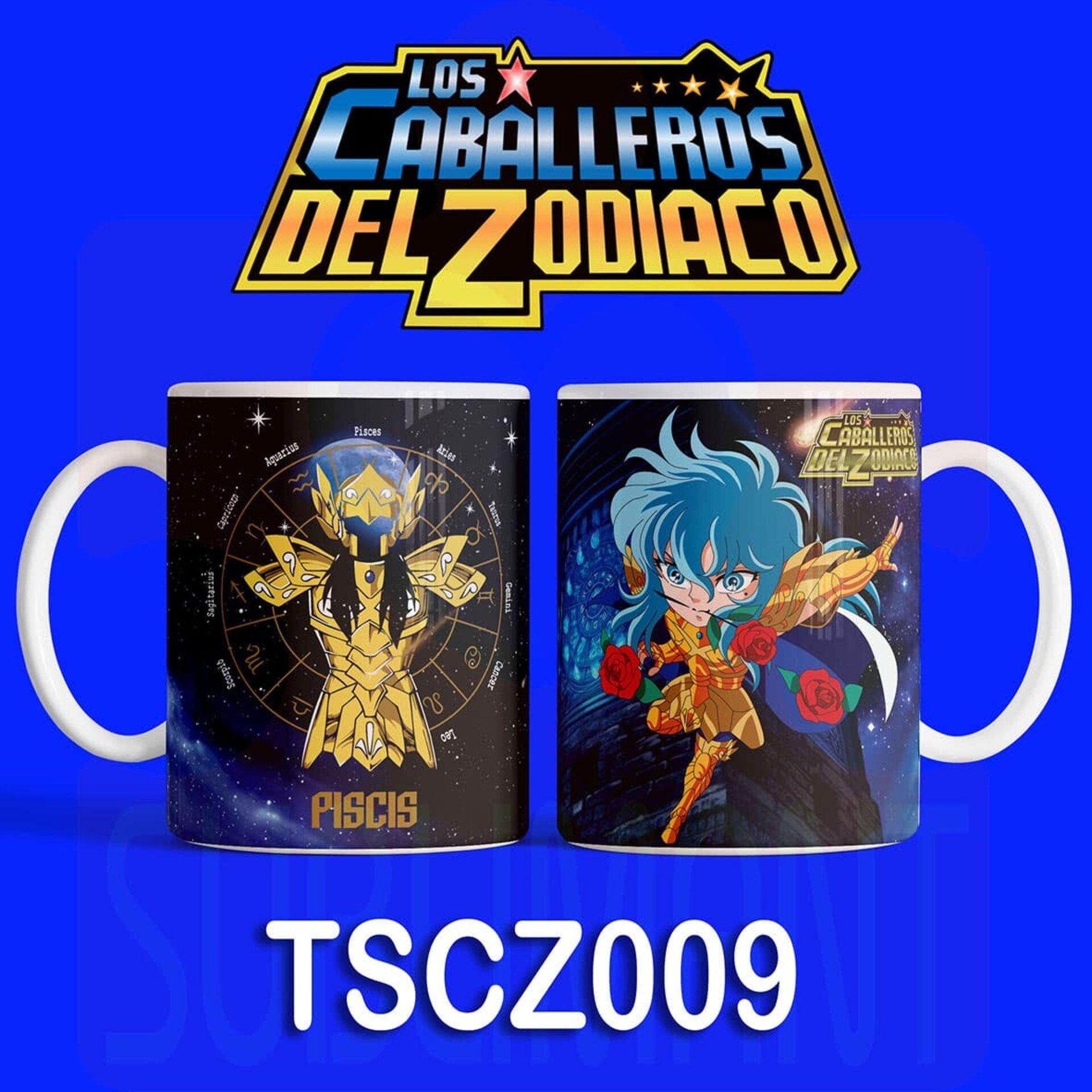 Tazas CABALLEROS DEL ZODIACO - 9