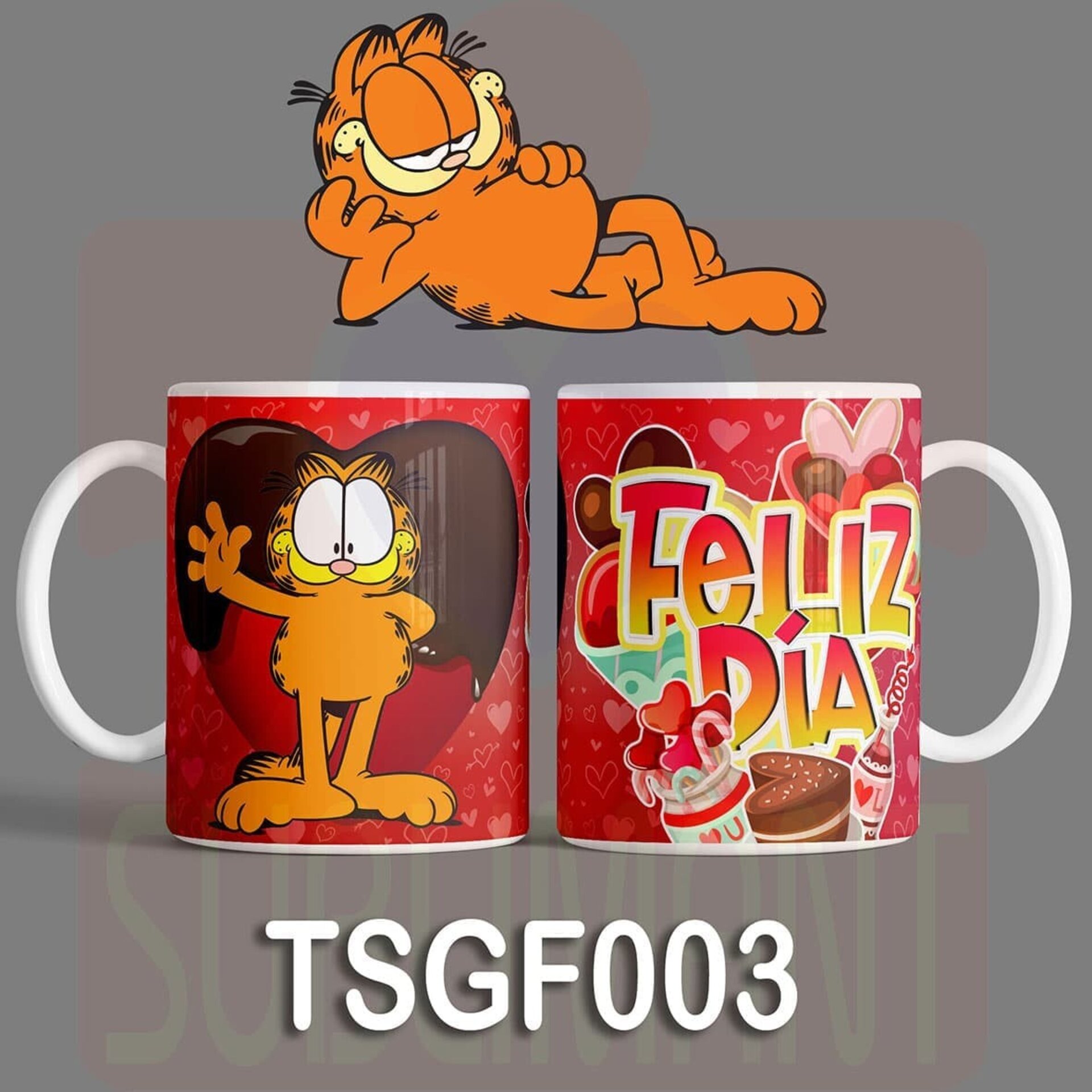 Tazas GARFIELD - 3