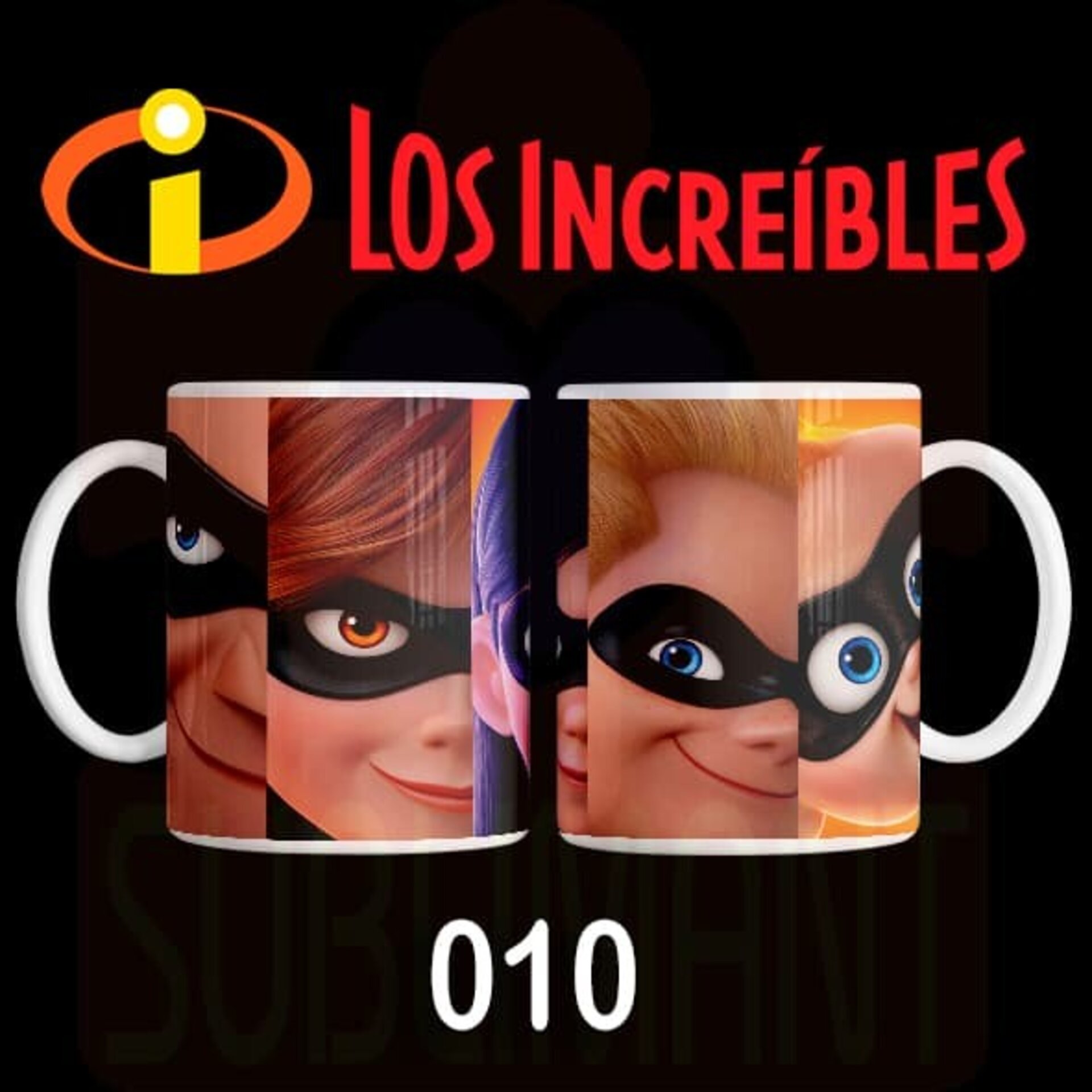 Tazas LOS INCREÍBLES - 10