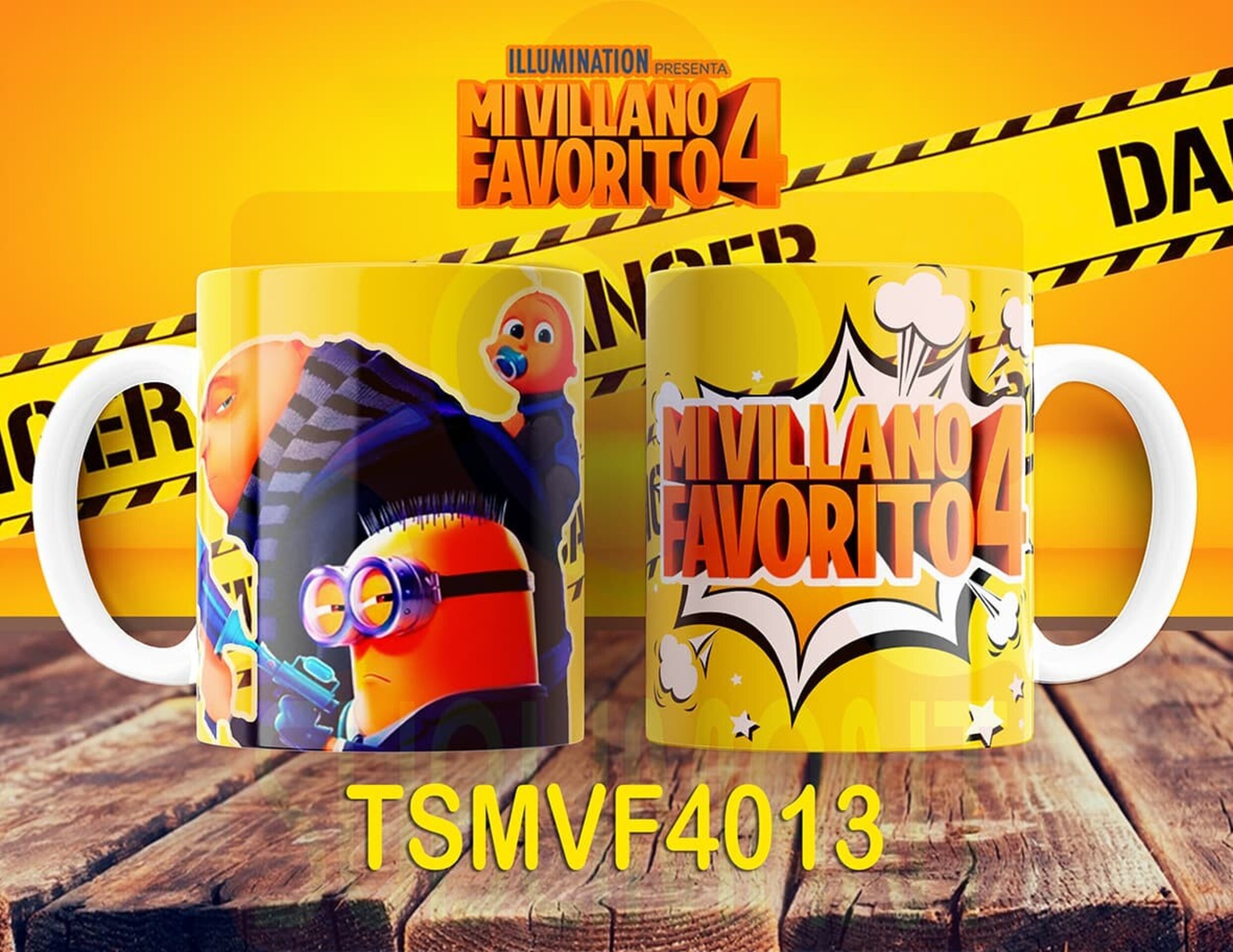Tazas MI VILLANO FAVORITO 4 - 13
