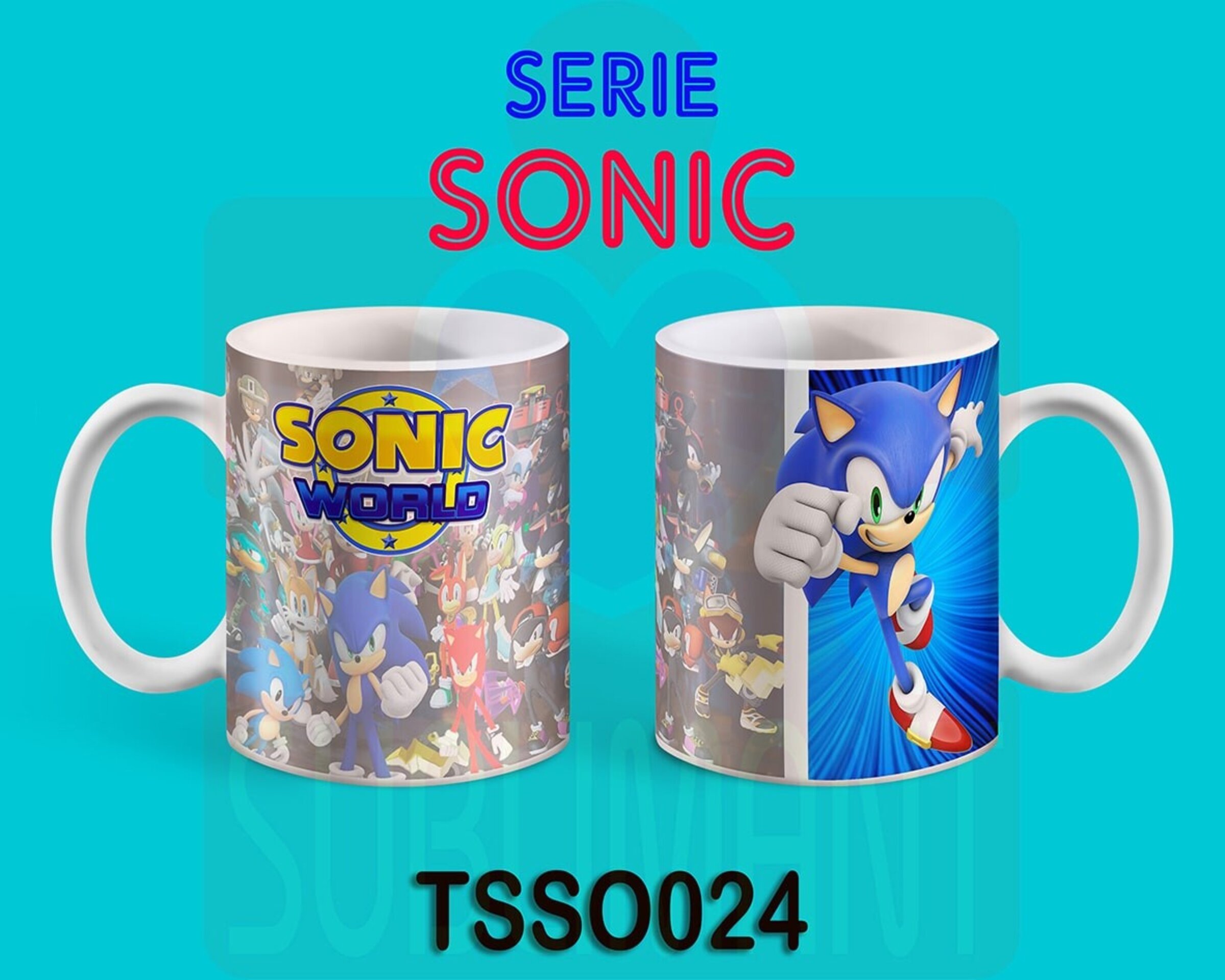 Tazas SONIC GAMES - 24