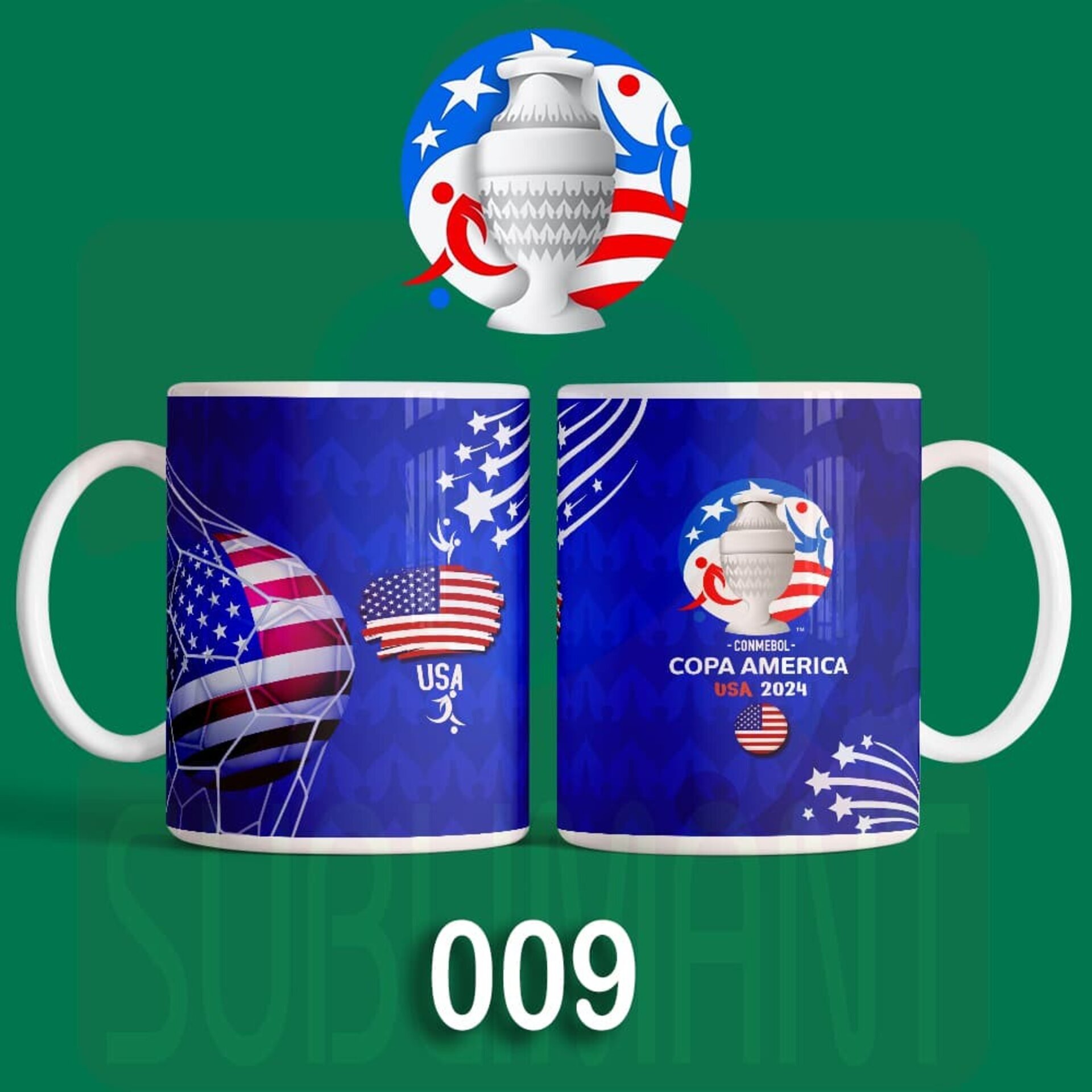 Tazas COPA AMÉRICA 2024 - 9