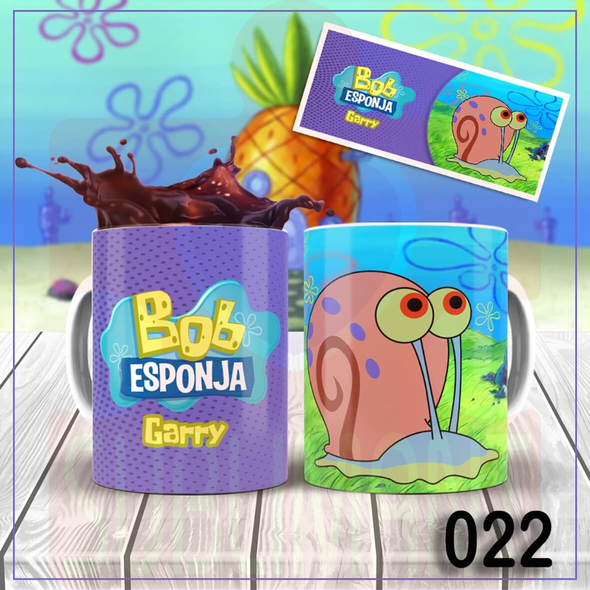 Tazas BOB ESPONJA - 22