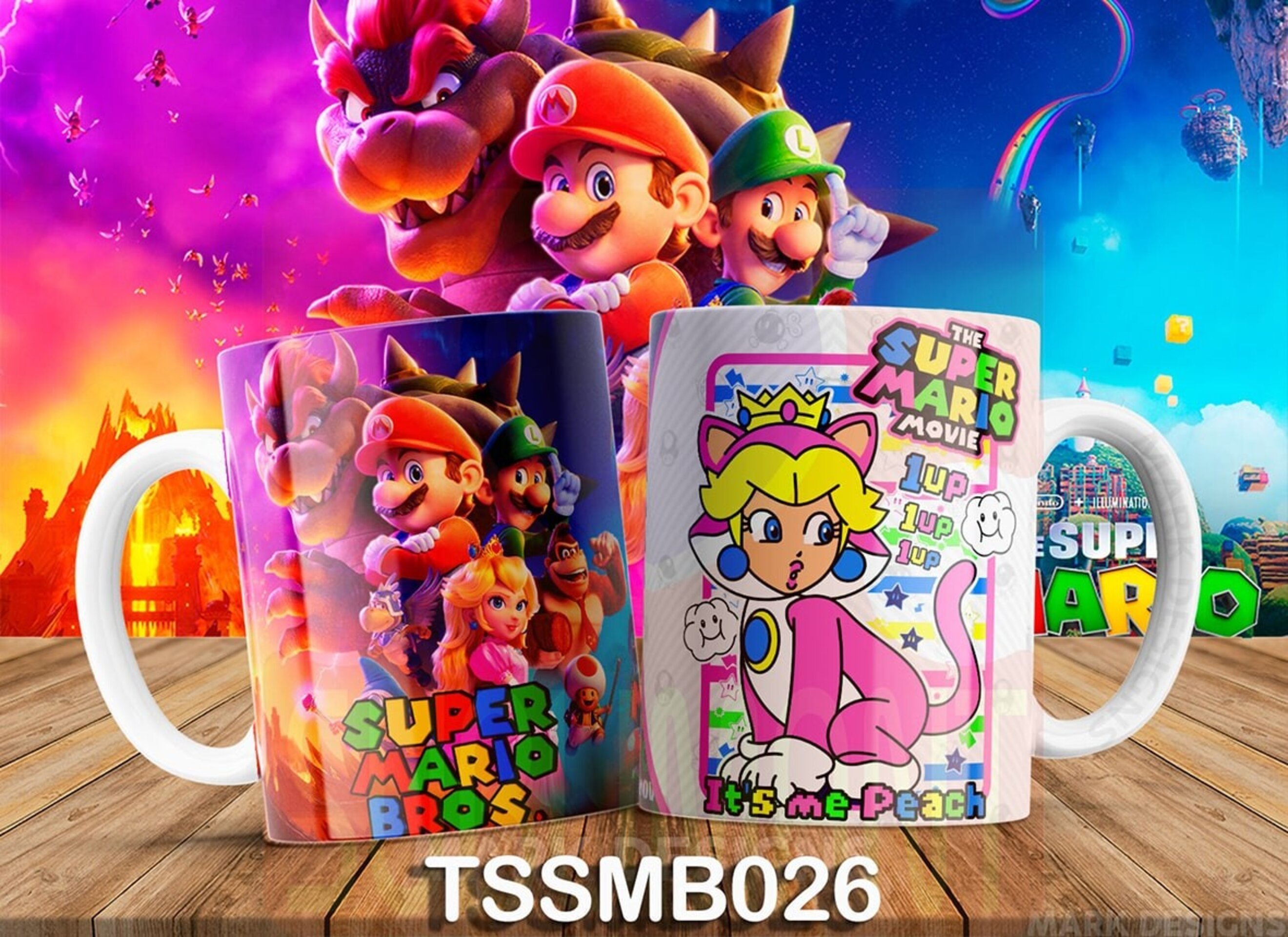 Tazas MARIO BROS - 26