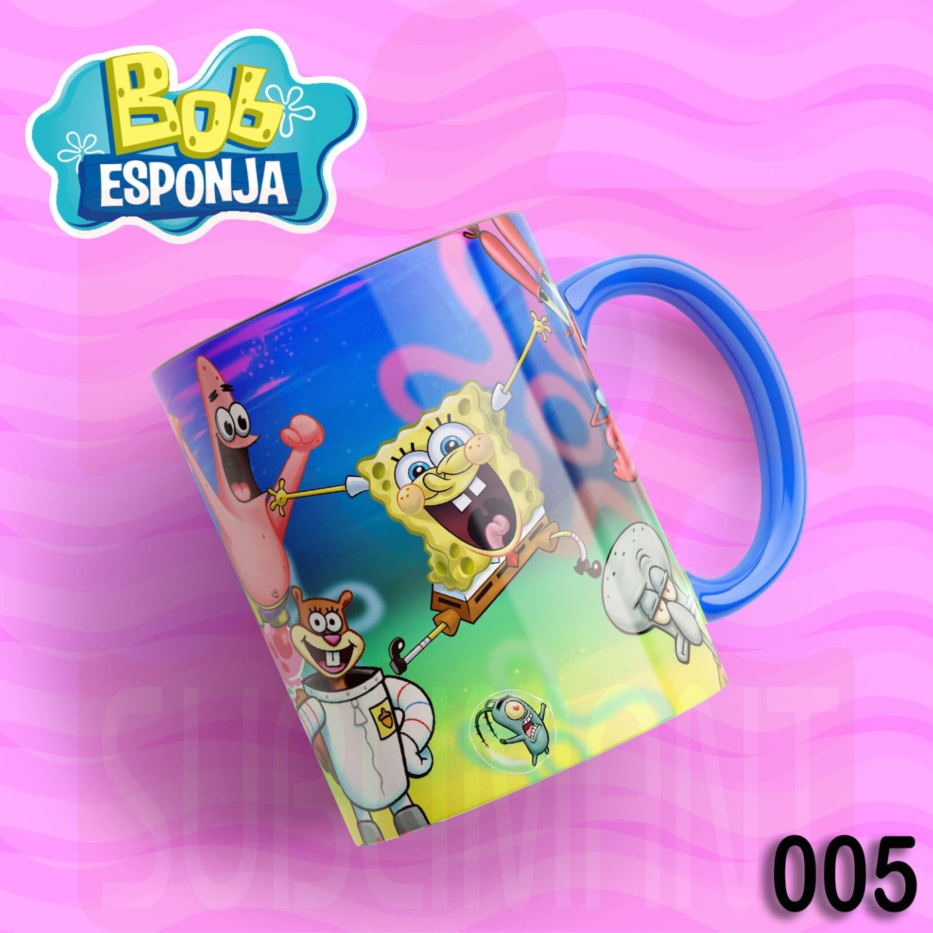 Tazas BOB ESPONJA - 5