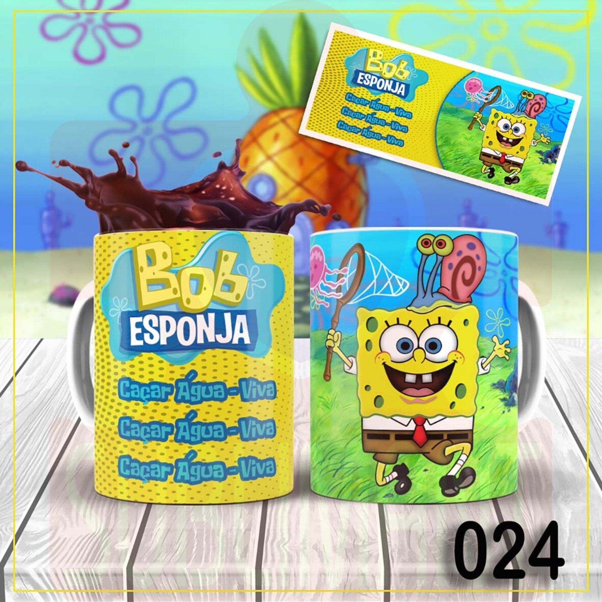 Tazas BOB ESPONJA - 24