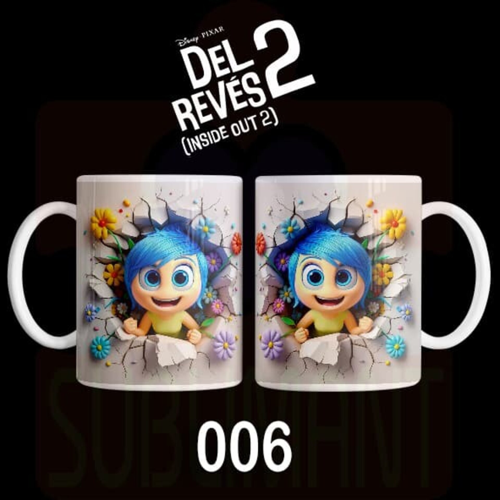 Tazas DEL REVÉS 2 - Inside Out - 6