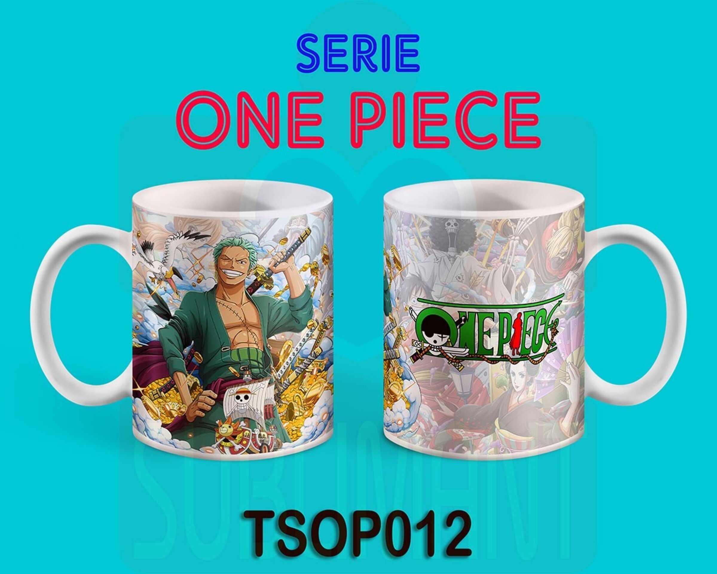 Tazas ONE PIECE - 12