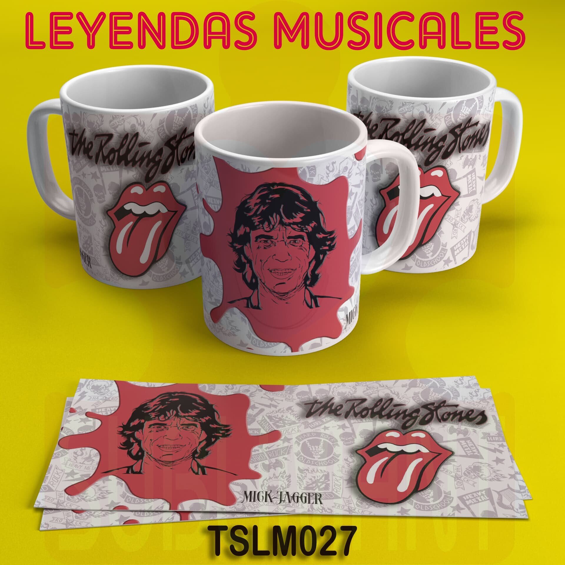 Tazas LEYENDAS MUSICALES - 27