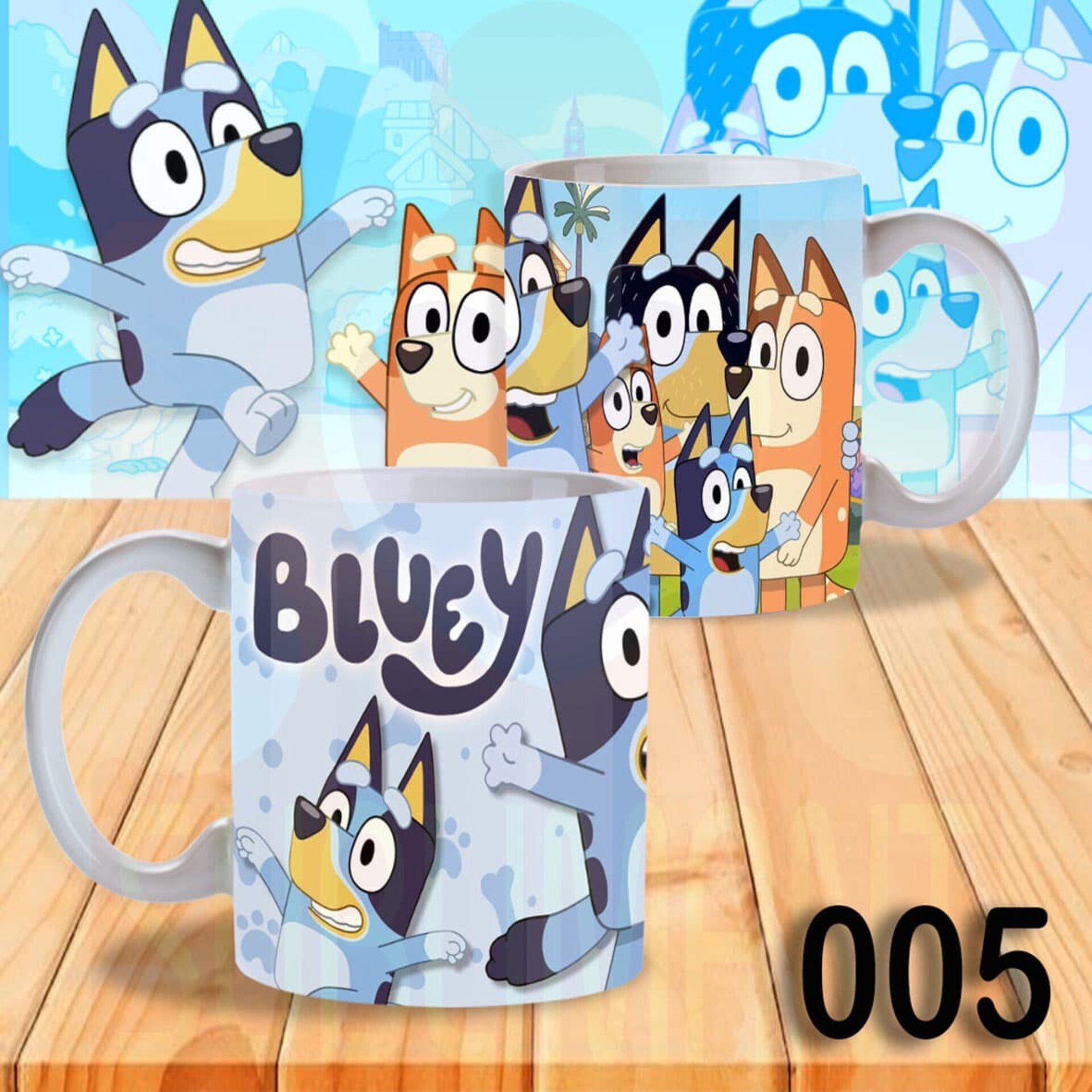 Tazas BLUEY - 5