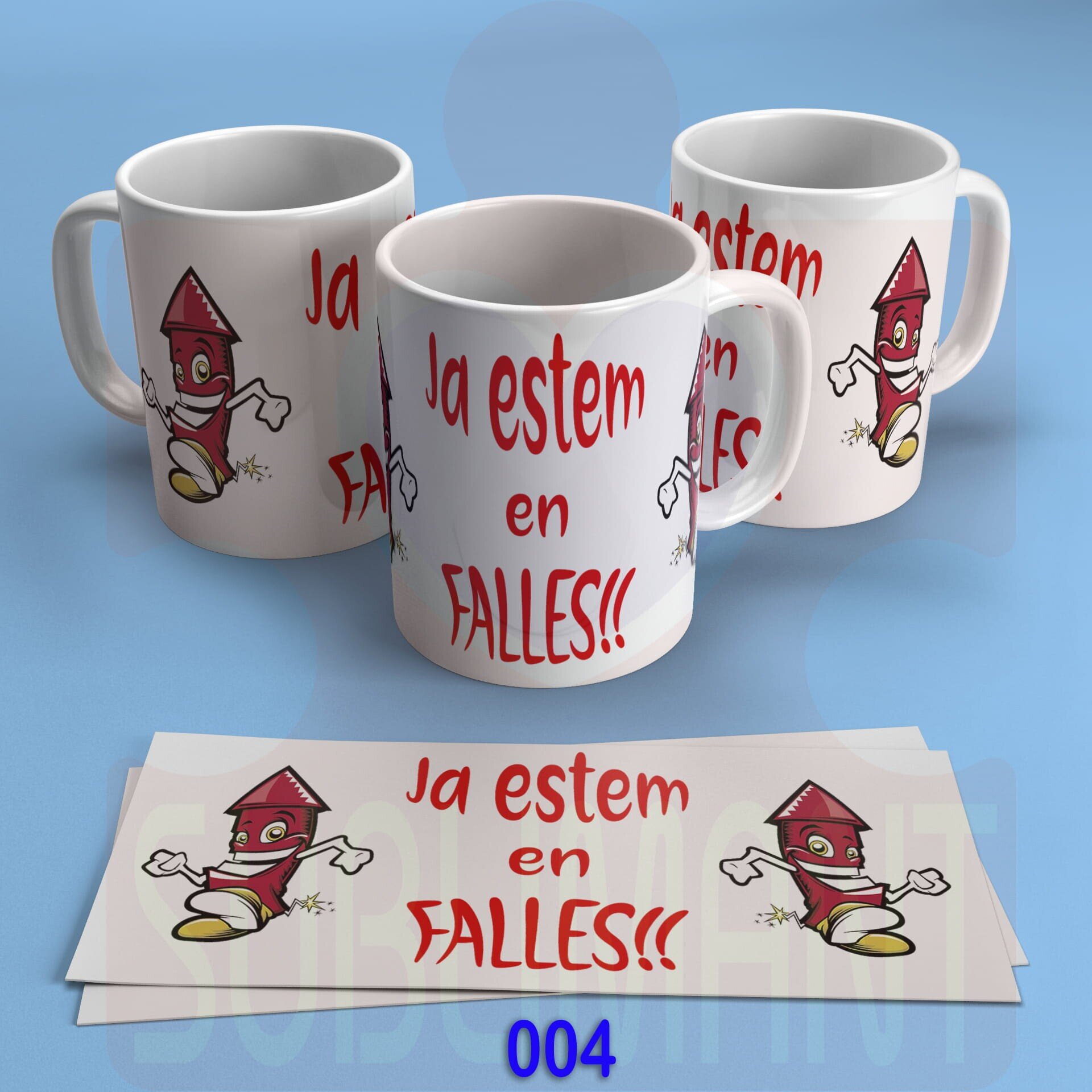 Tazas FALLAS - 4