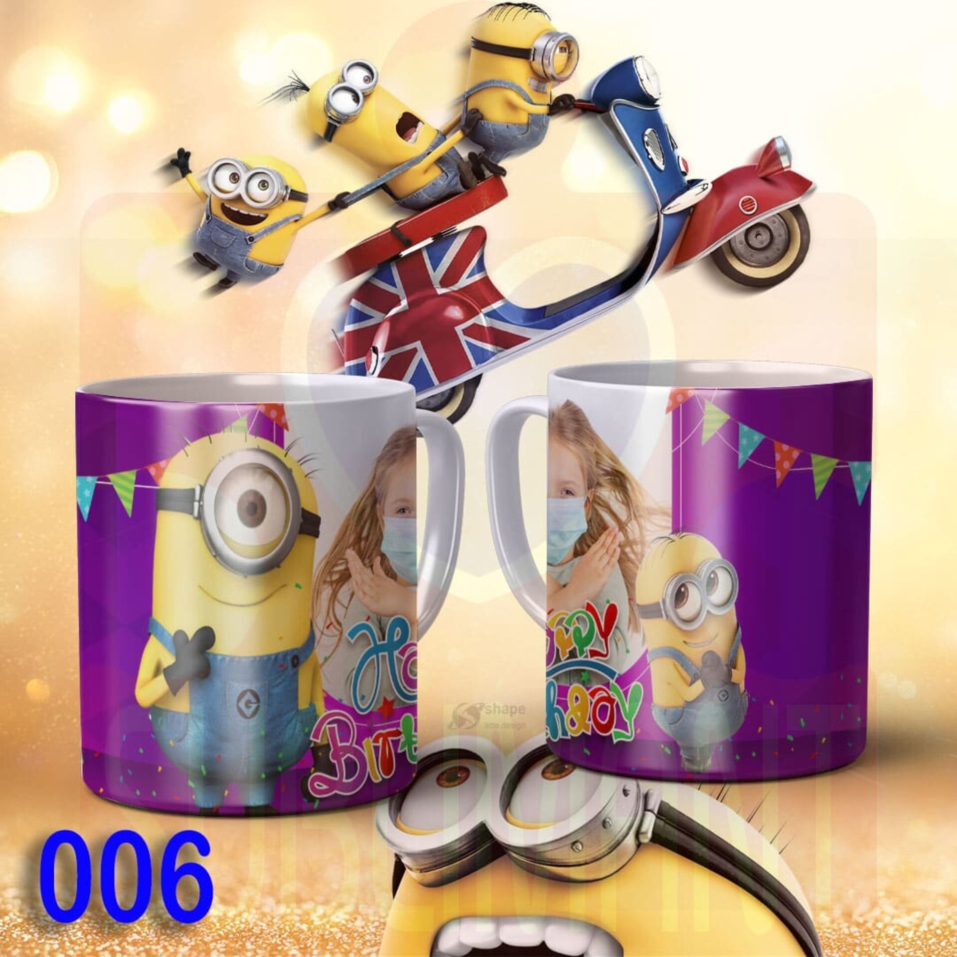Tazas LOS MINIONS - 6