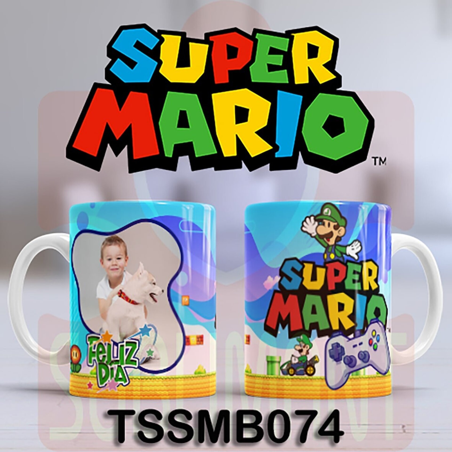 Tazas MARIO BROS - 74