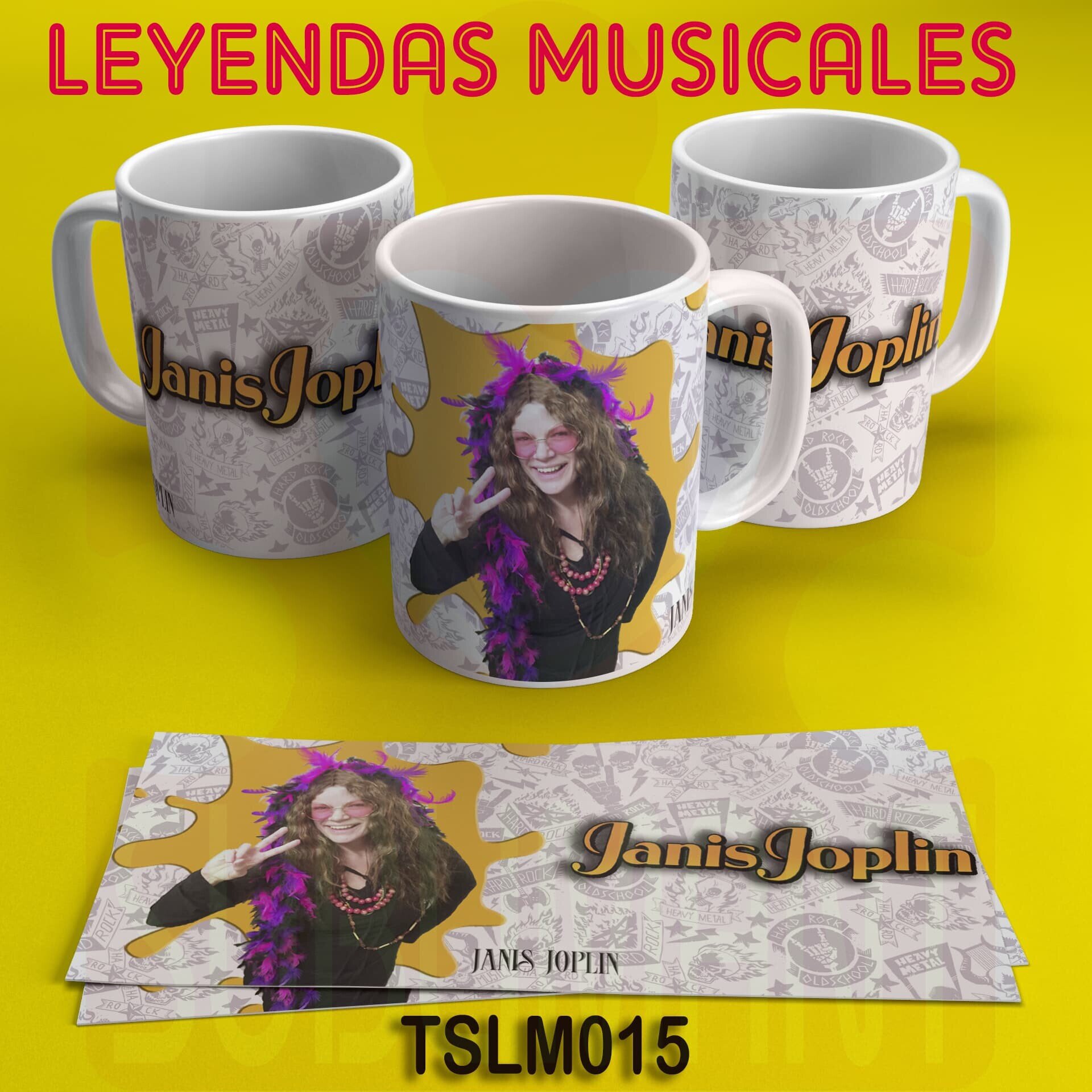 Tazas LEYENDAS MUSICALES - 15