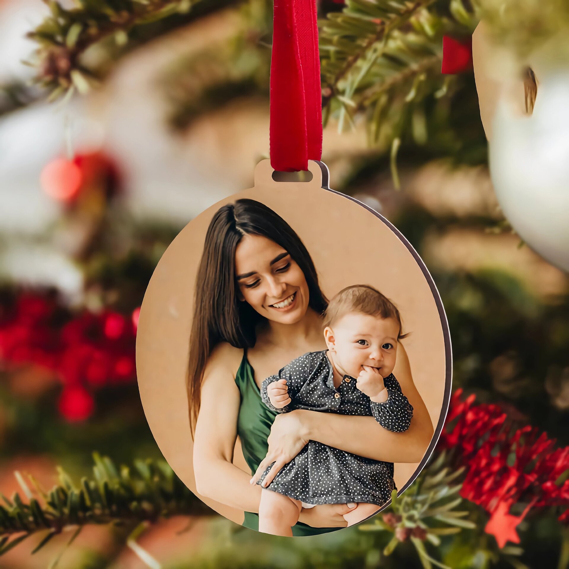 Bolas de NAVIDAD con foto personalizada - 1