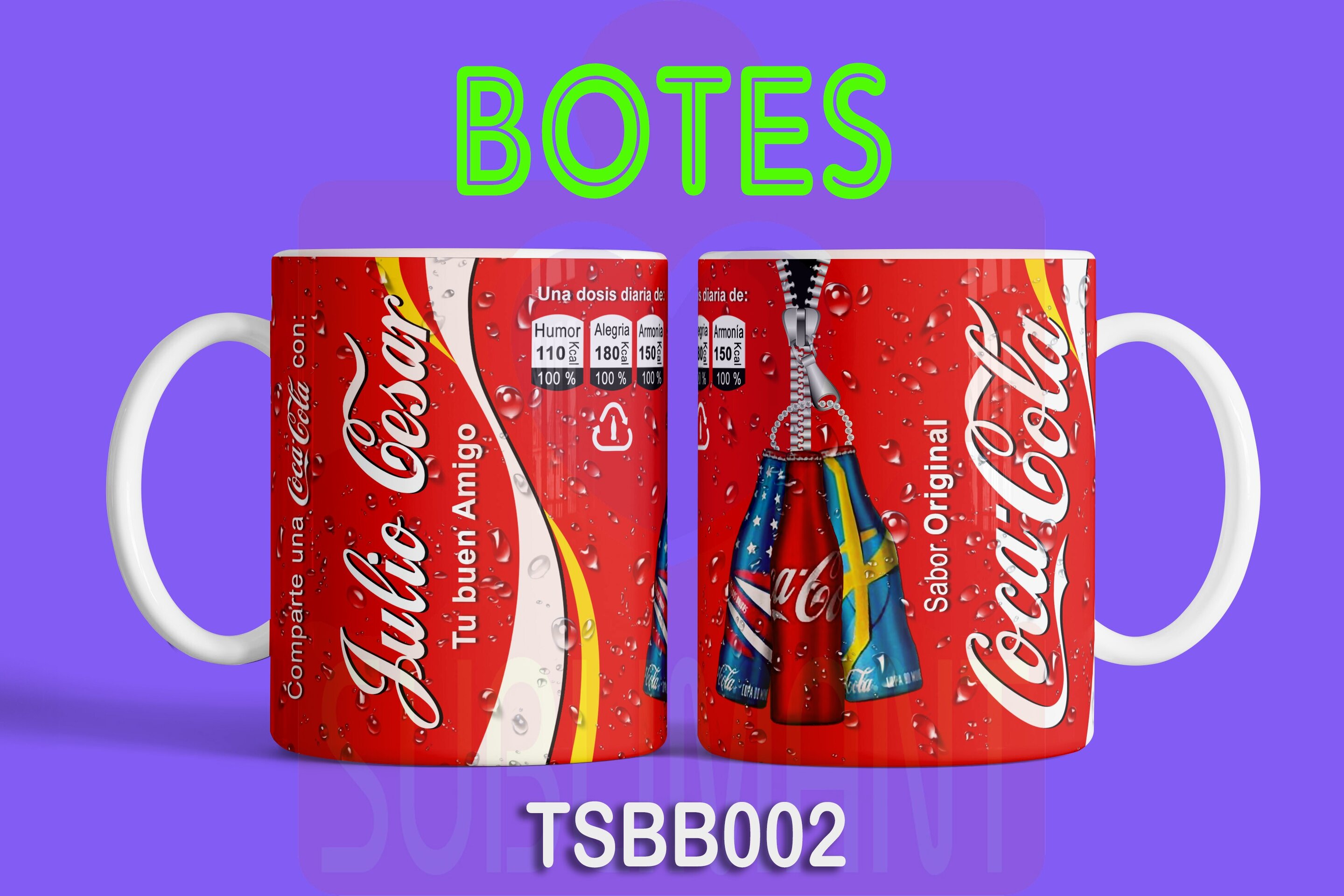 Tazas BOTES DE REFRESCOS - 2