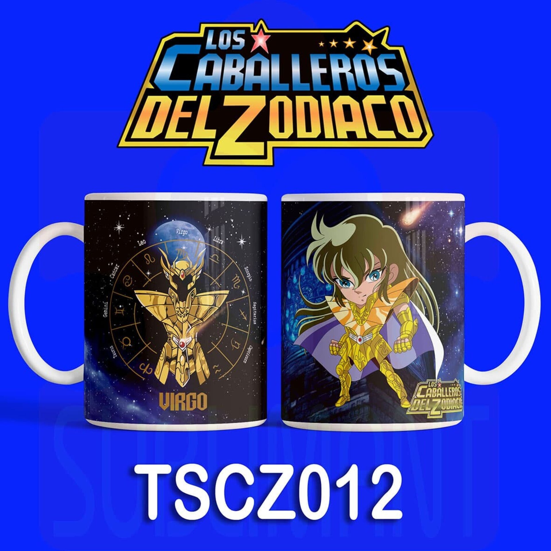 Tazas CABALLEROS DEL ZODIACO - 12