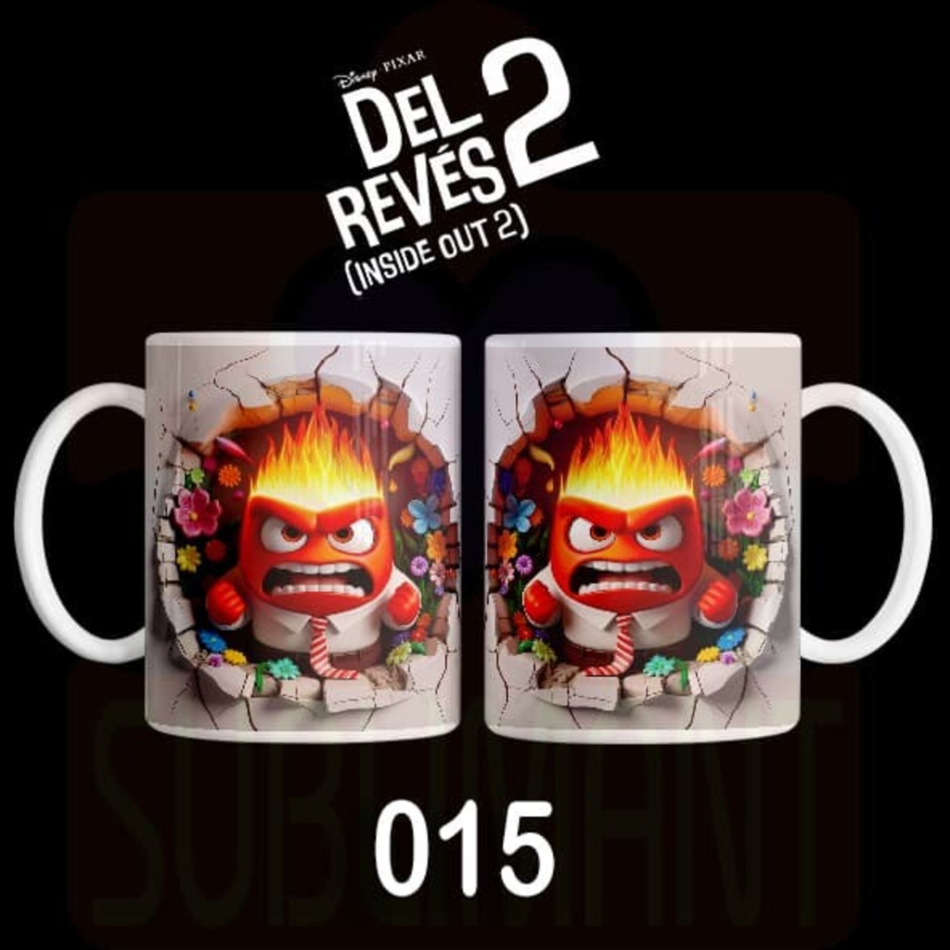 Tazas DEL REVÉS 2 - Inside Out - 15