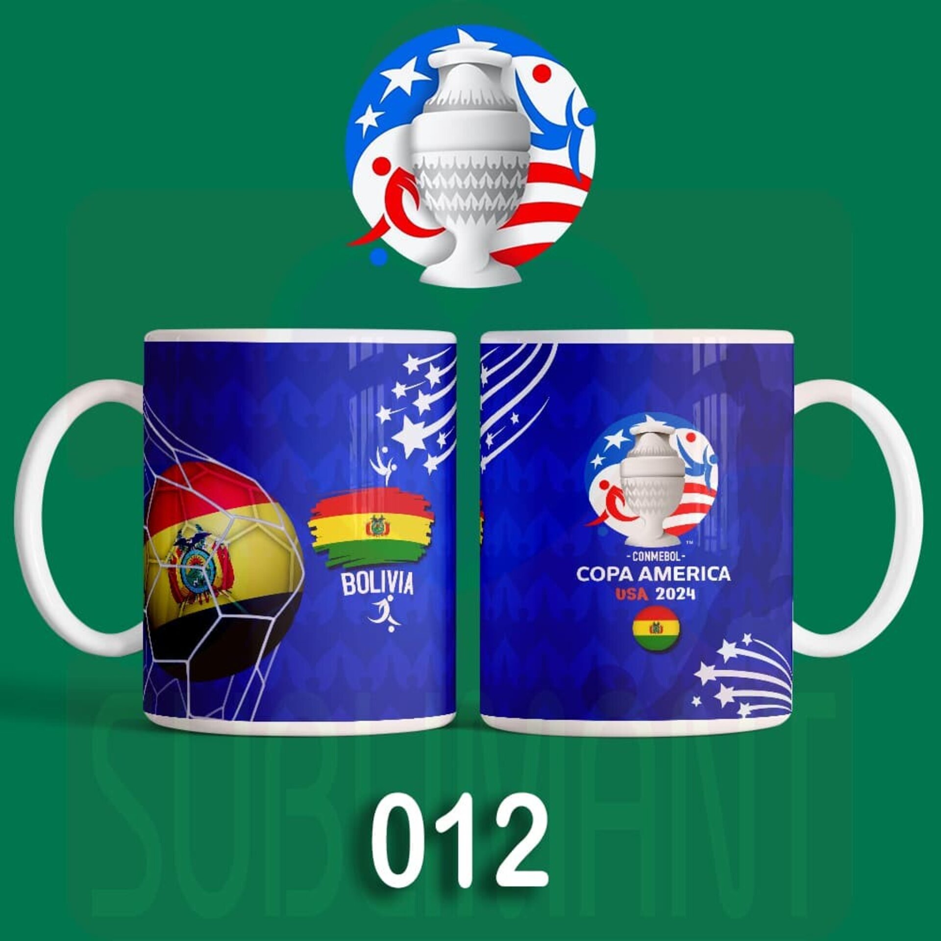 Tazas COPA AMÉRICA 2024 - 12