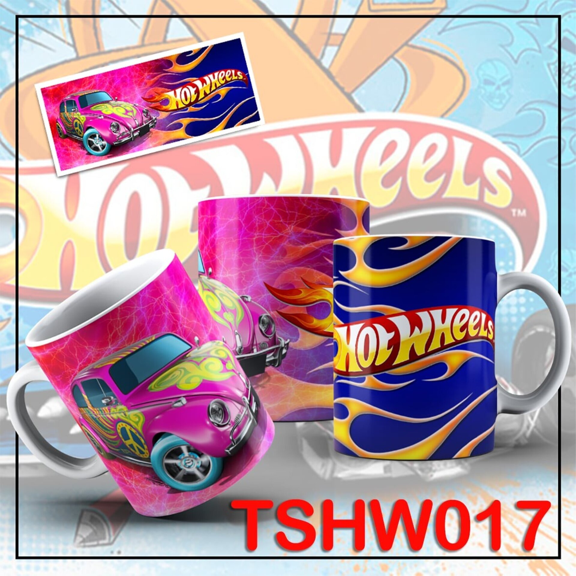 Tazas HOT WHEELS - 17