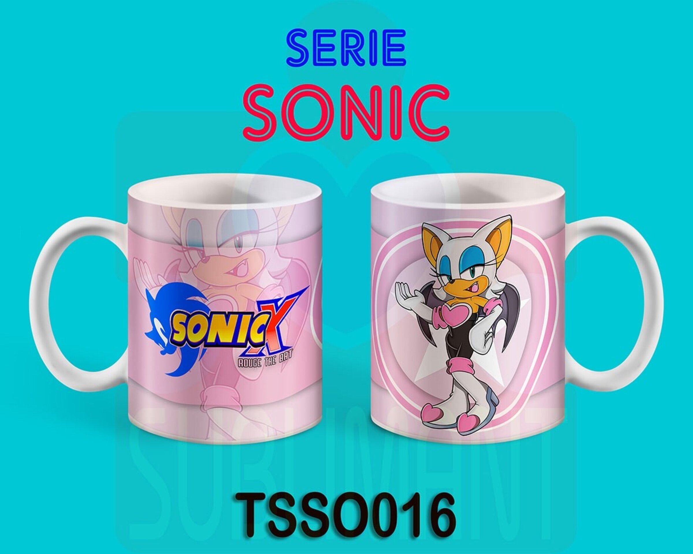 Tazas SONIC GAMES - 16