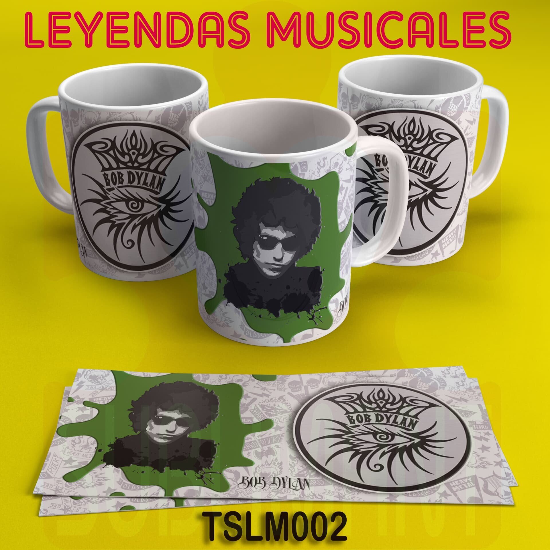 Tazas LEYENDAS MUSICALES - 2