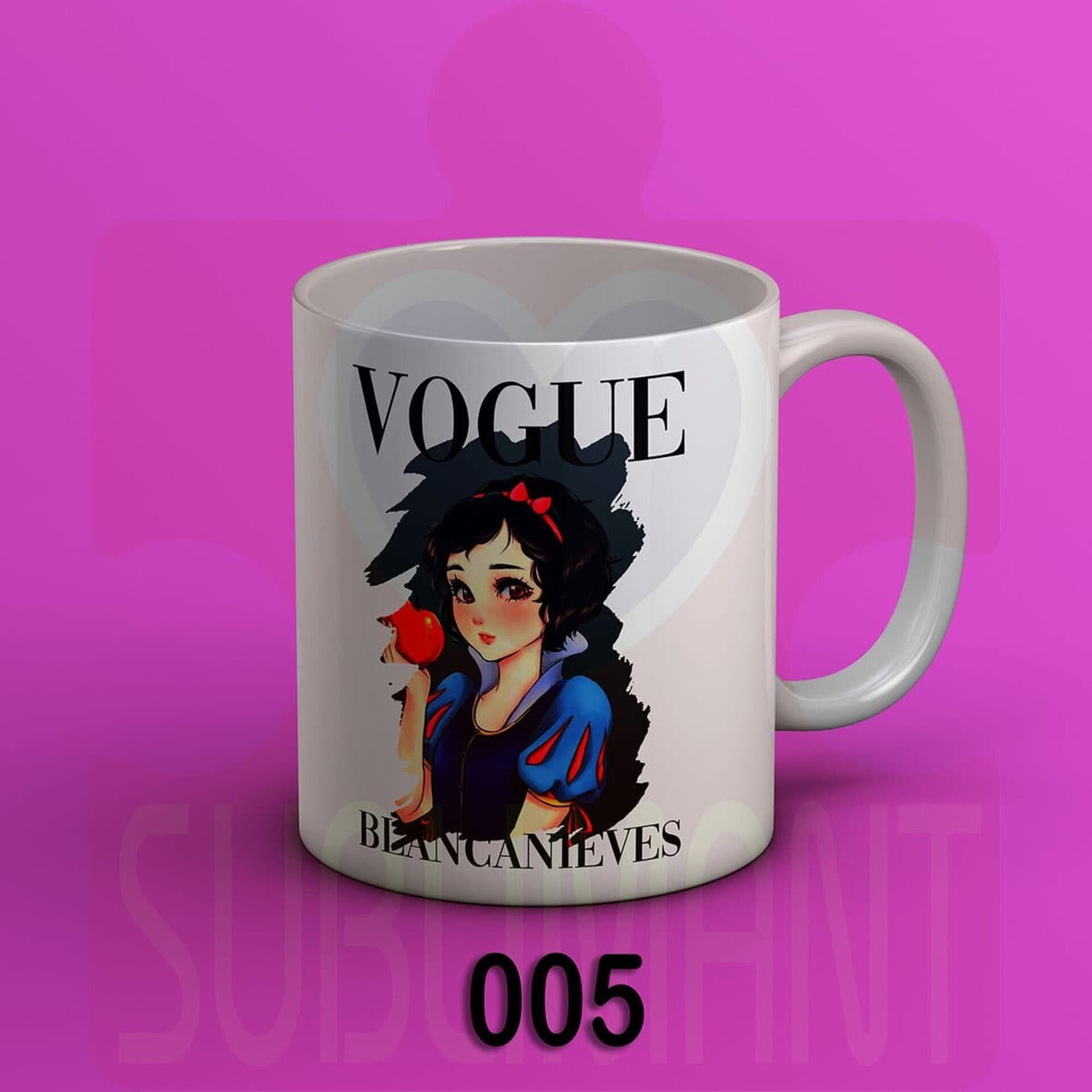 Tazas PRINCESAS DISNEY VOGUE - 5