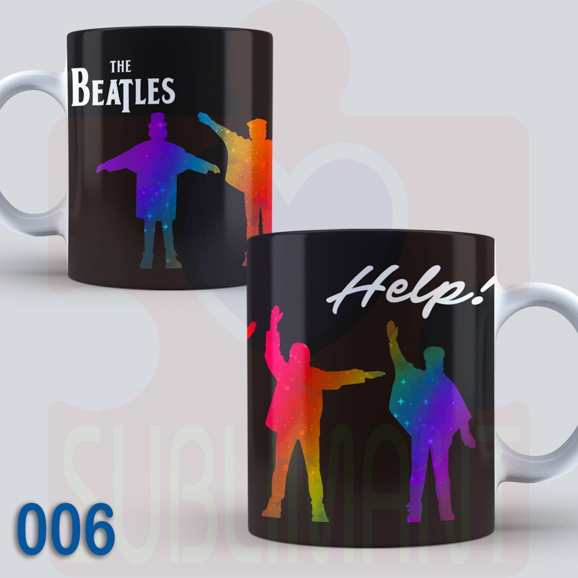 Tazas THE BEATLES - 6