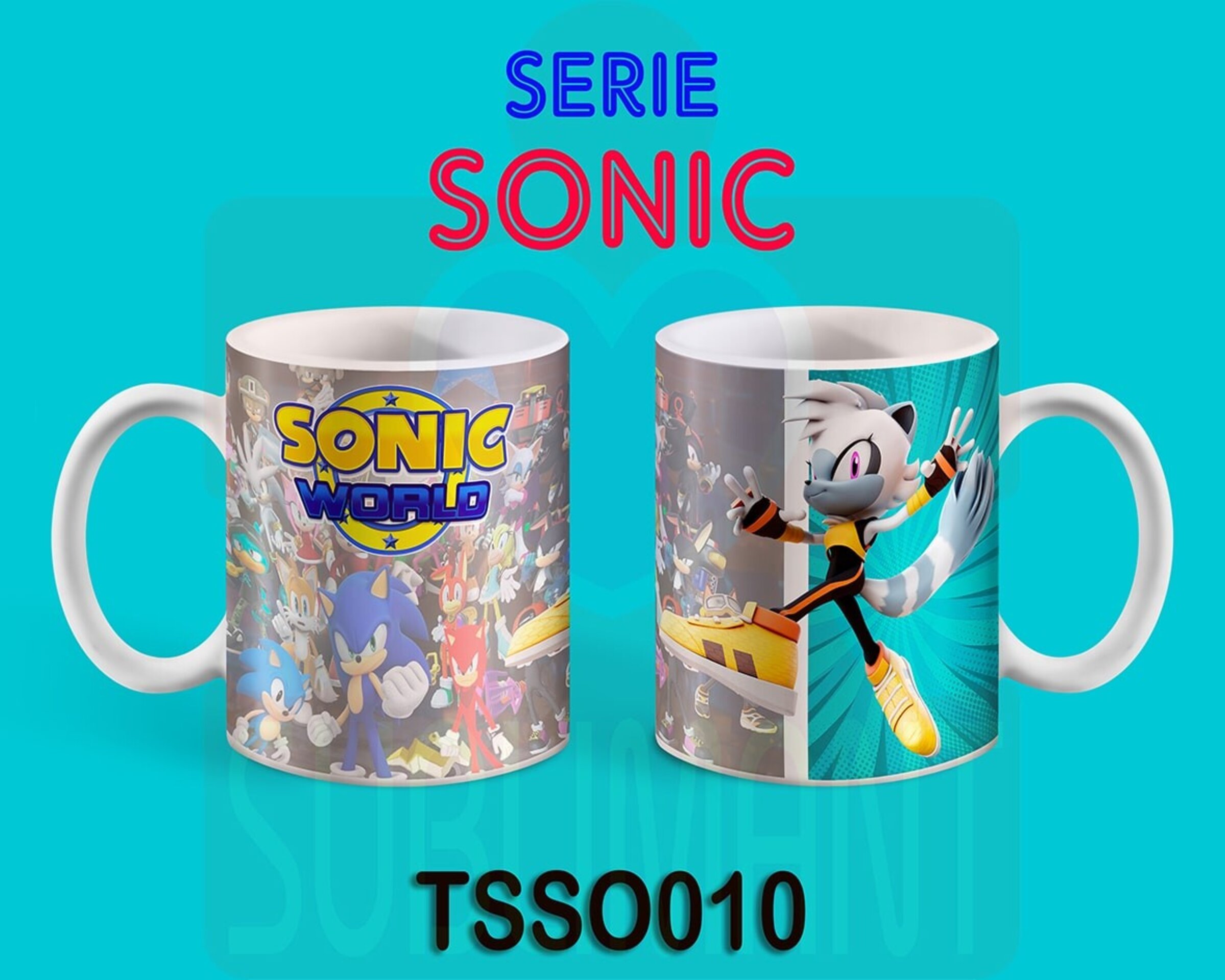 Tazas SONIC GAMES - 10