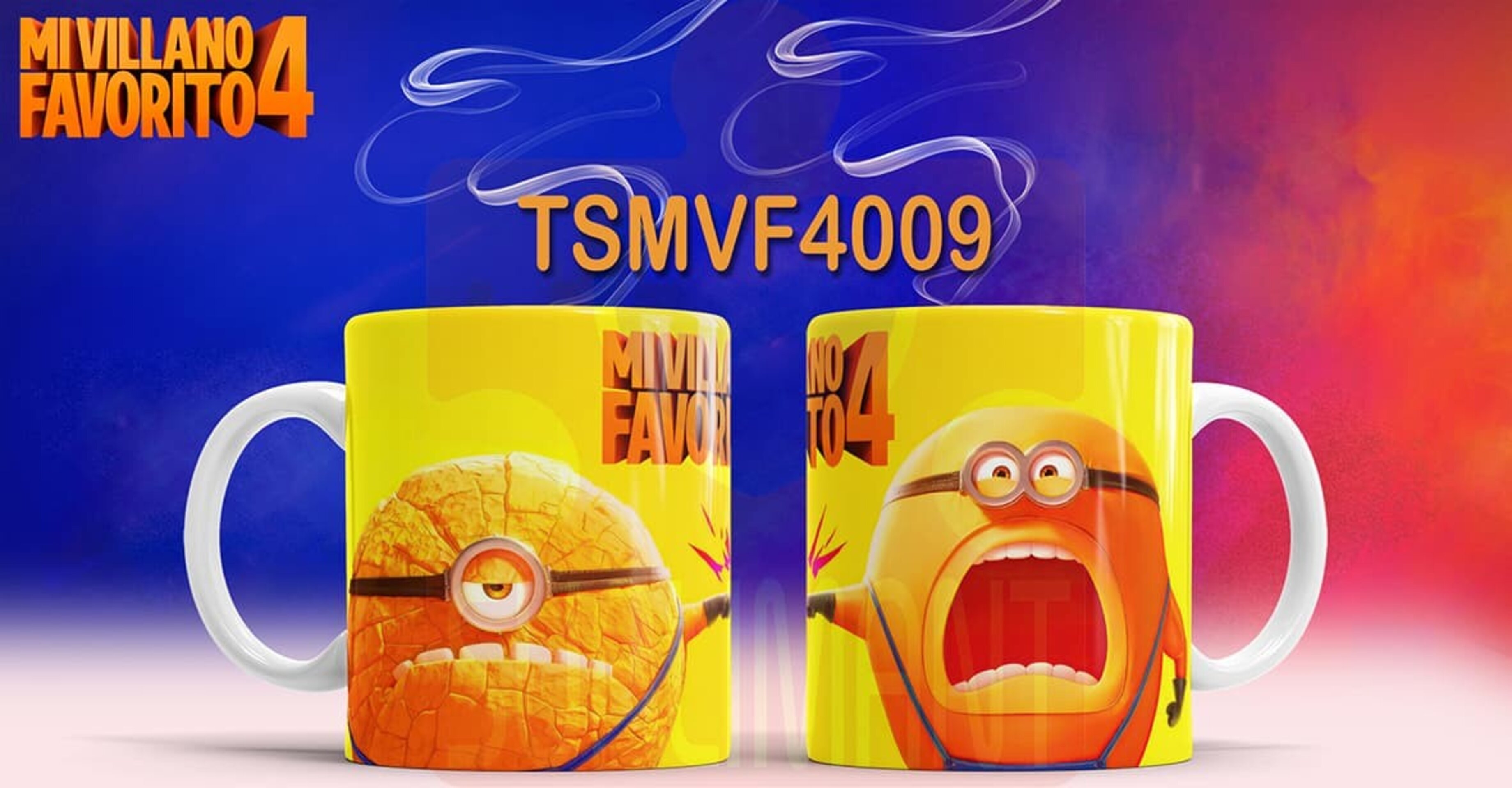 Tazas MI VILLANO FAVORITO 4 - 9