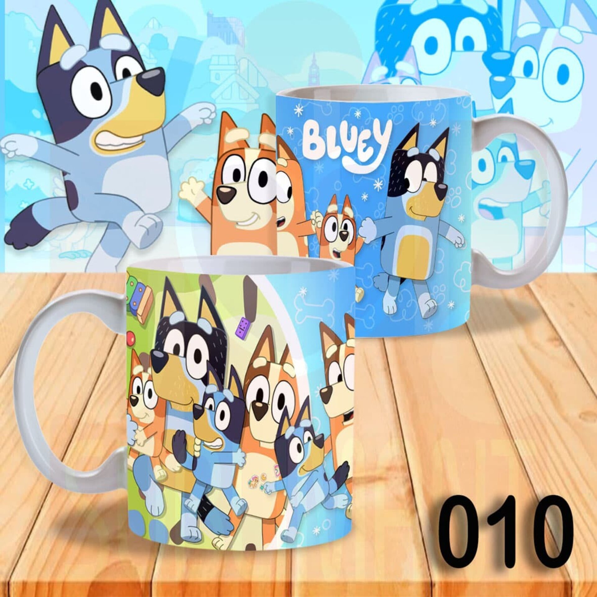 Tazas BLUEY - 10