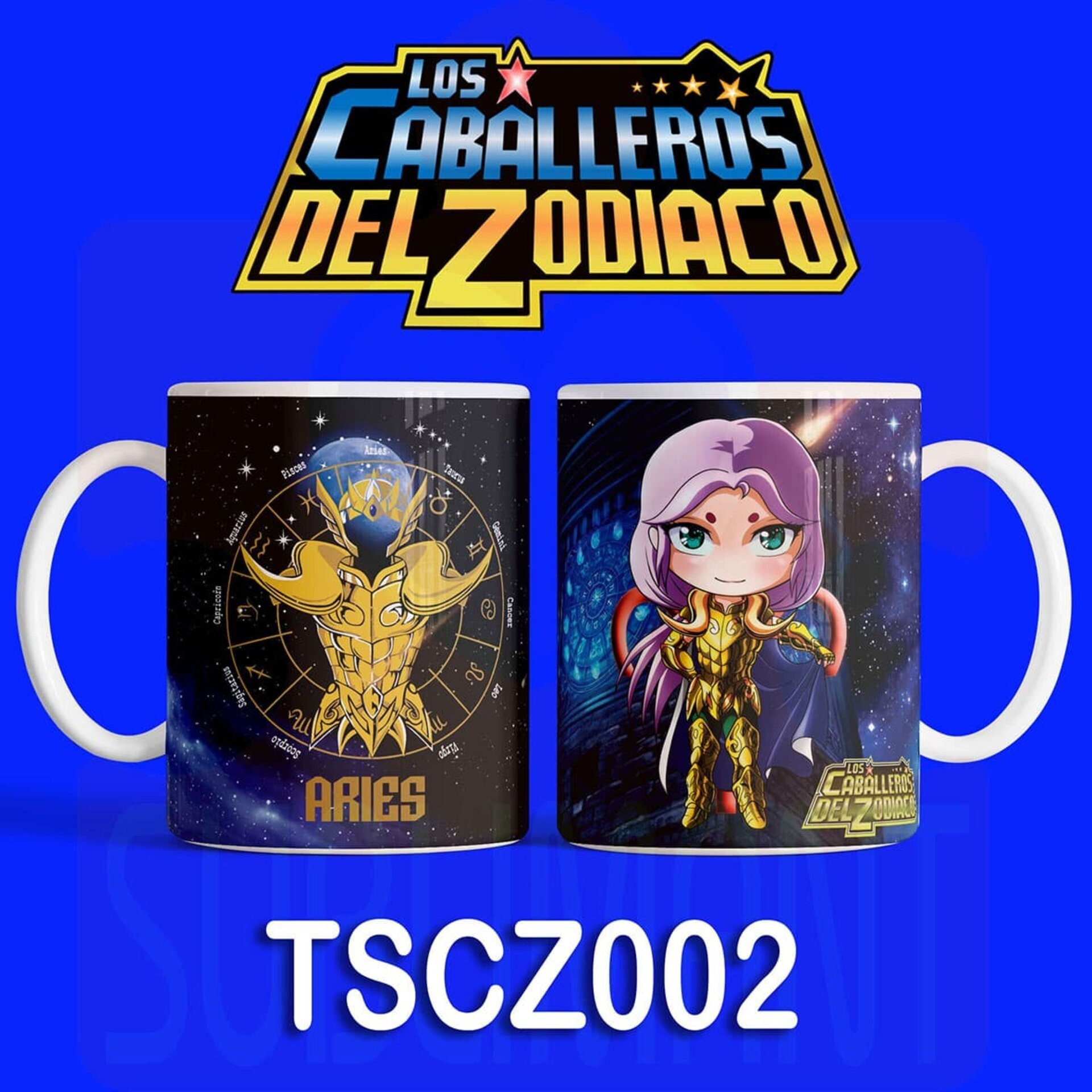 Tazas CABALLEROS DEL ZODIACO - 2