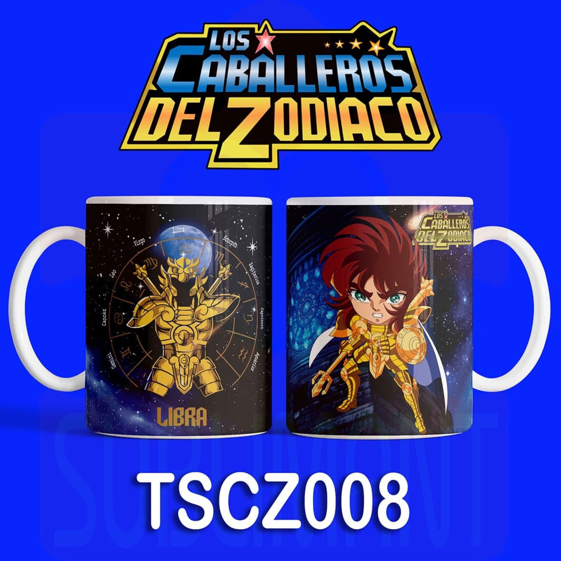 Tazas CABALLEROS DEL ZODIACO - 8