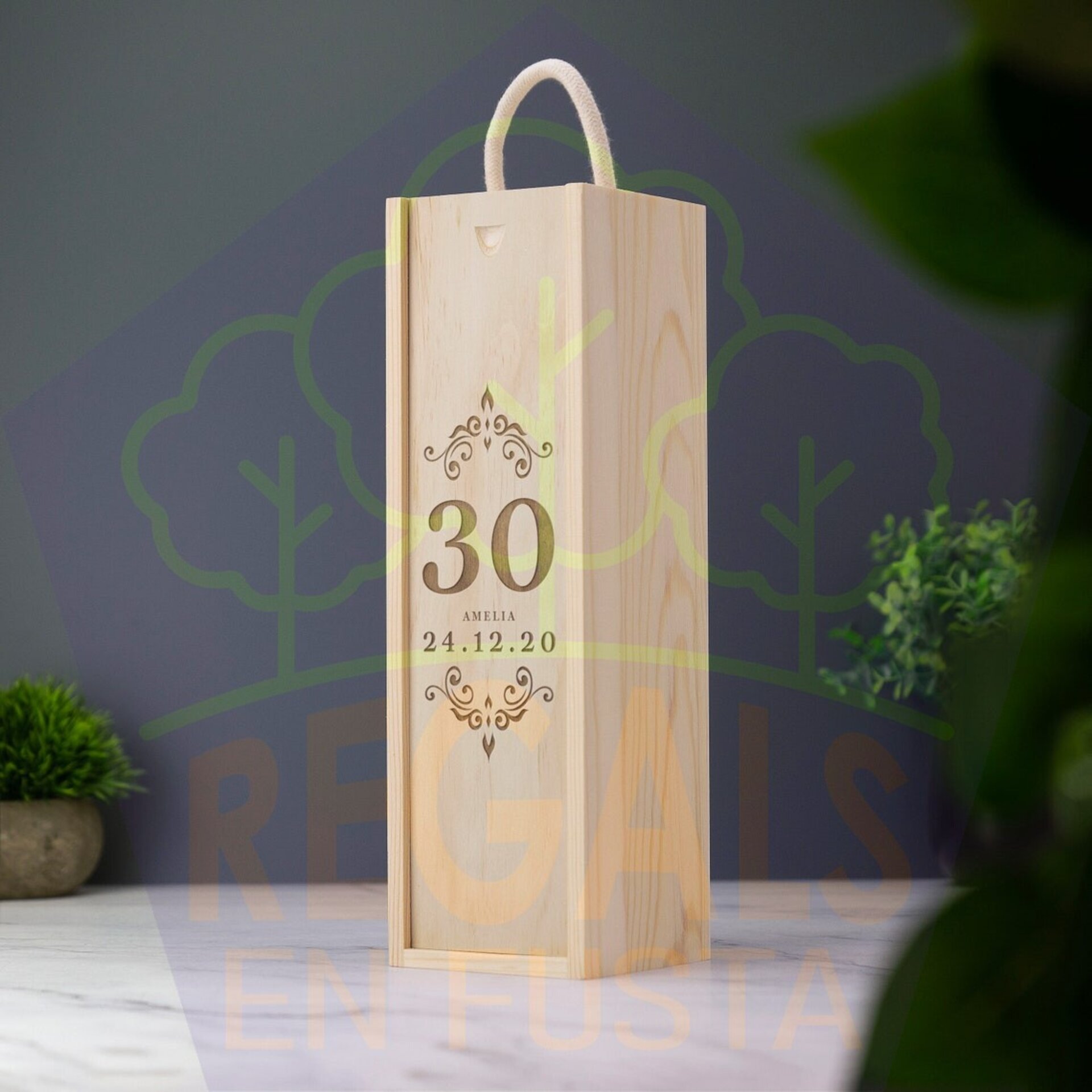 Caja Regalo para botellas de Vino - 2