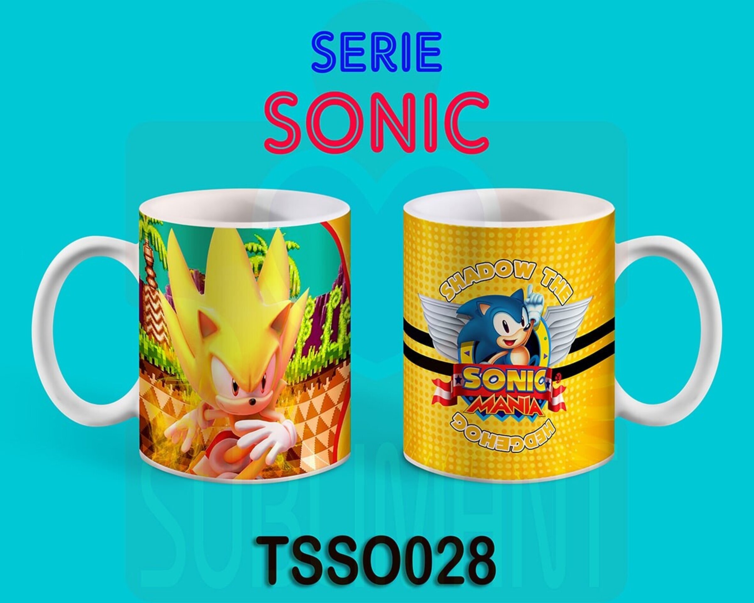 Tazas SONIC GAMES - 28